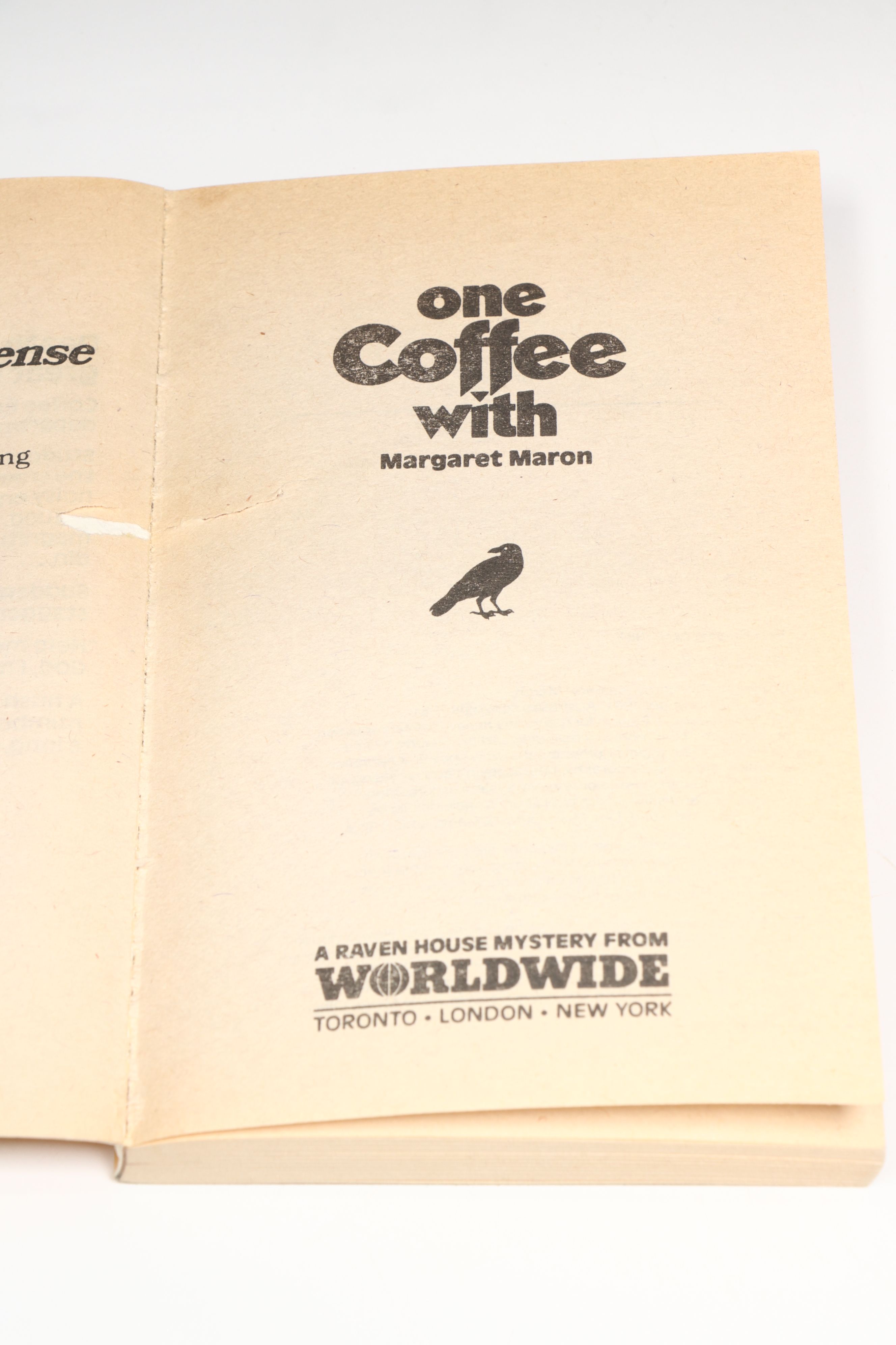 "Voice of the Past," "Prompt for Murder," and More Raven House Mysteries