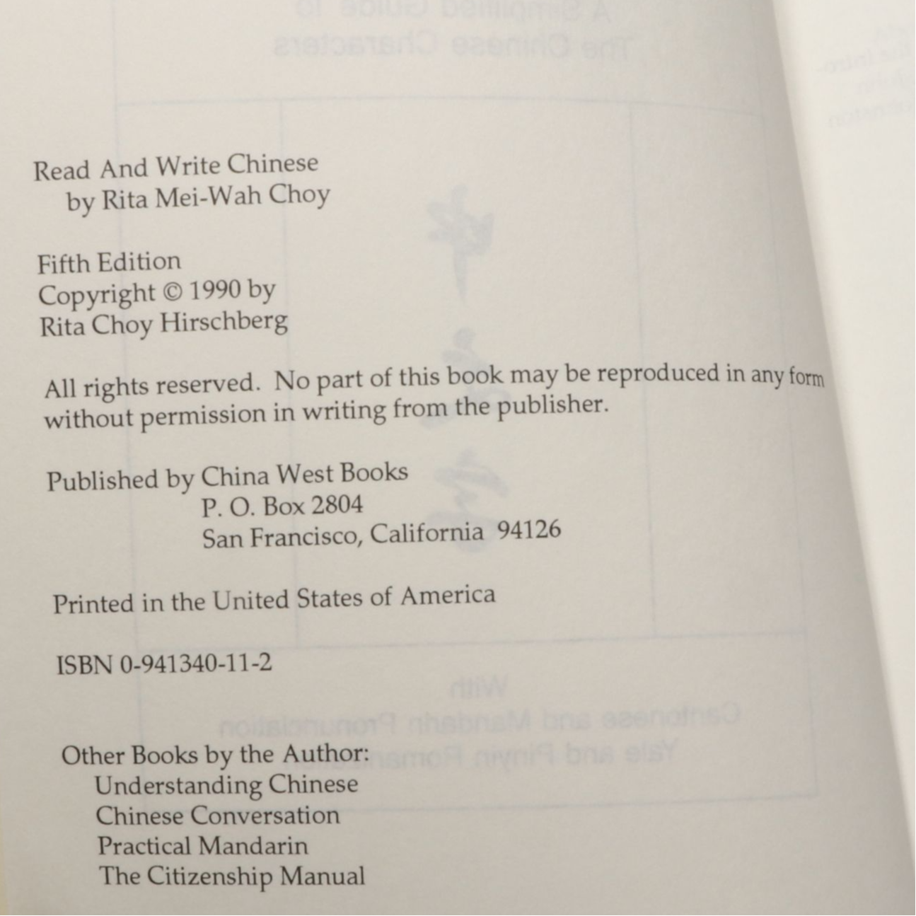 "On Asia's Run" and More English and Asian Books