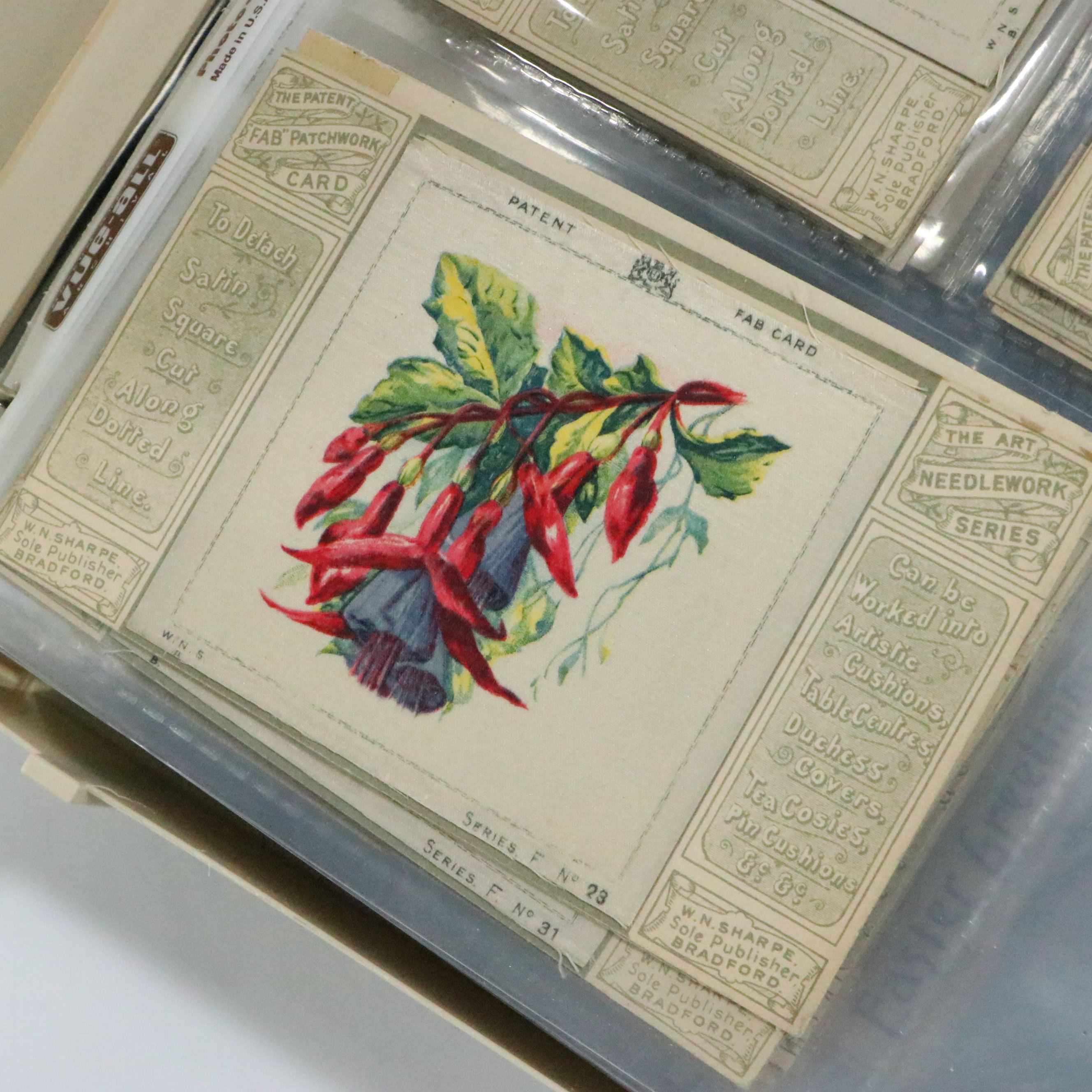 Satin Appliqué Fab Cards with Embellished and More Antique and Vintage Postcards