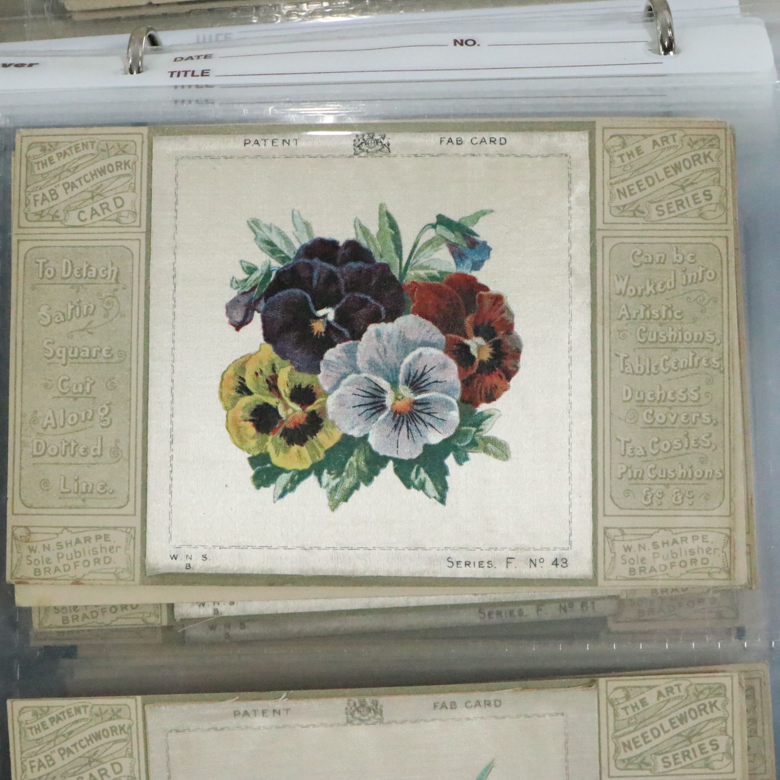 Satin Appliqué Fab Cards with Embellished and More Antique and Vintage Postcards