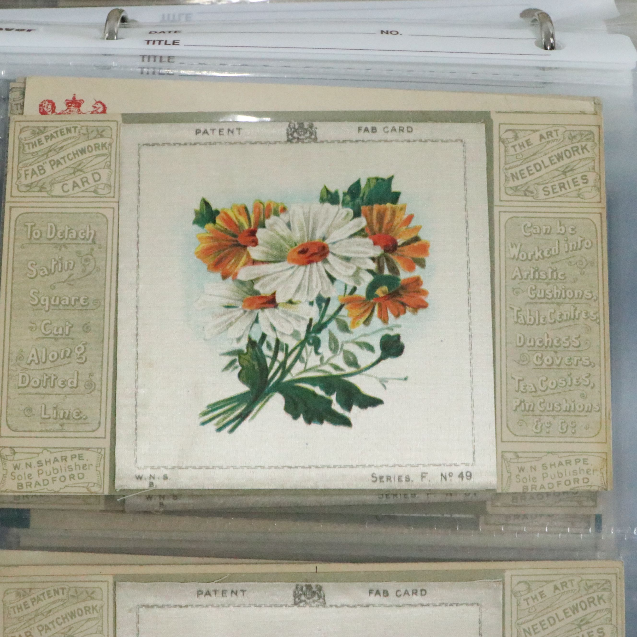 Satin Appliqué Fab Cards with Embellished and More Antique and Vintage Postcards