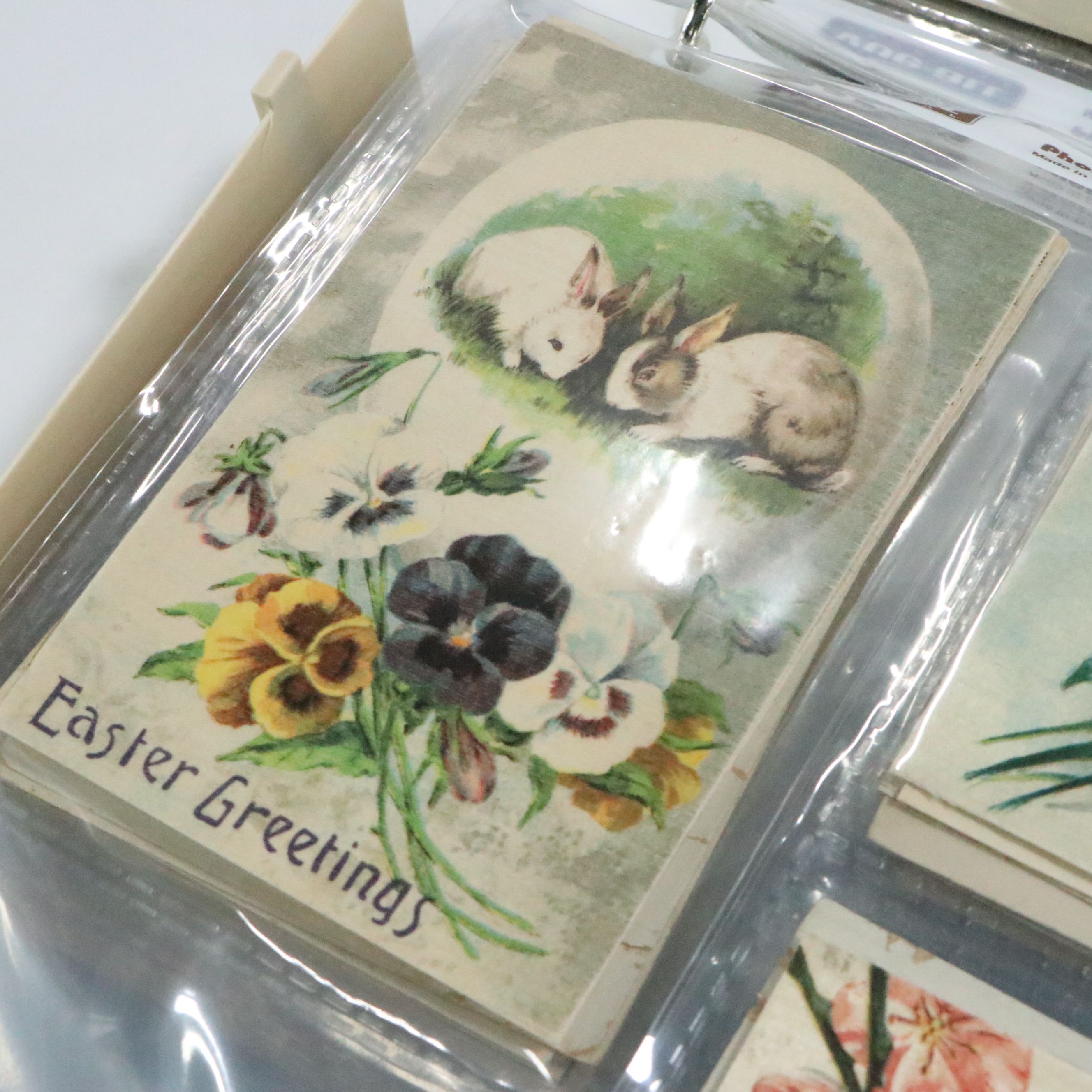 Satin Appliqué Fab Cards with Embellished and More Antique and Vintage Postcards