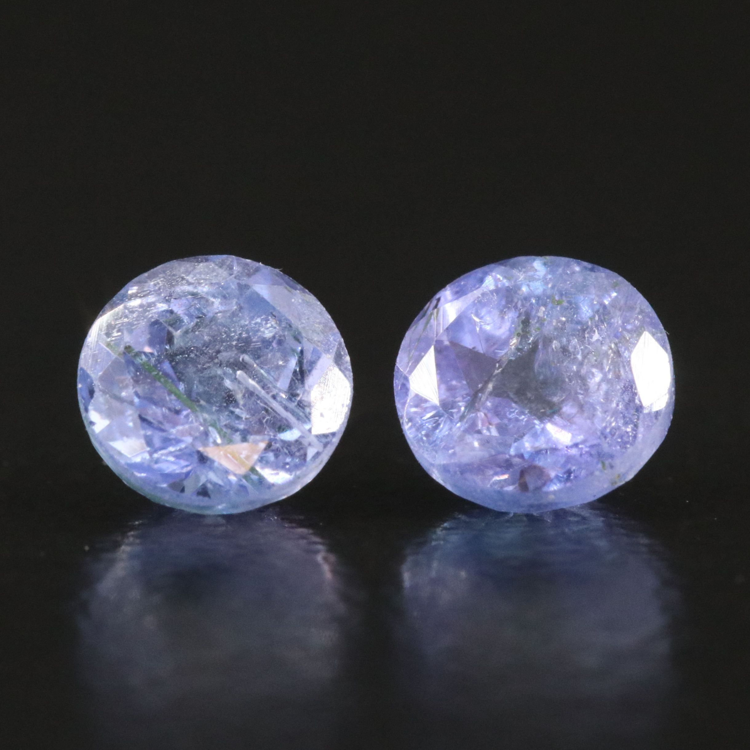 Loose 1.32 CTW Matched Pair of Tanzanites