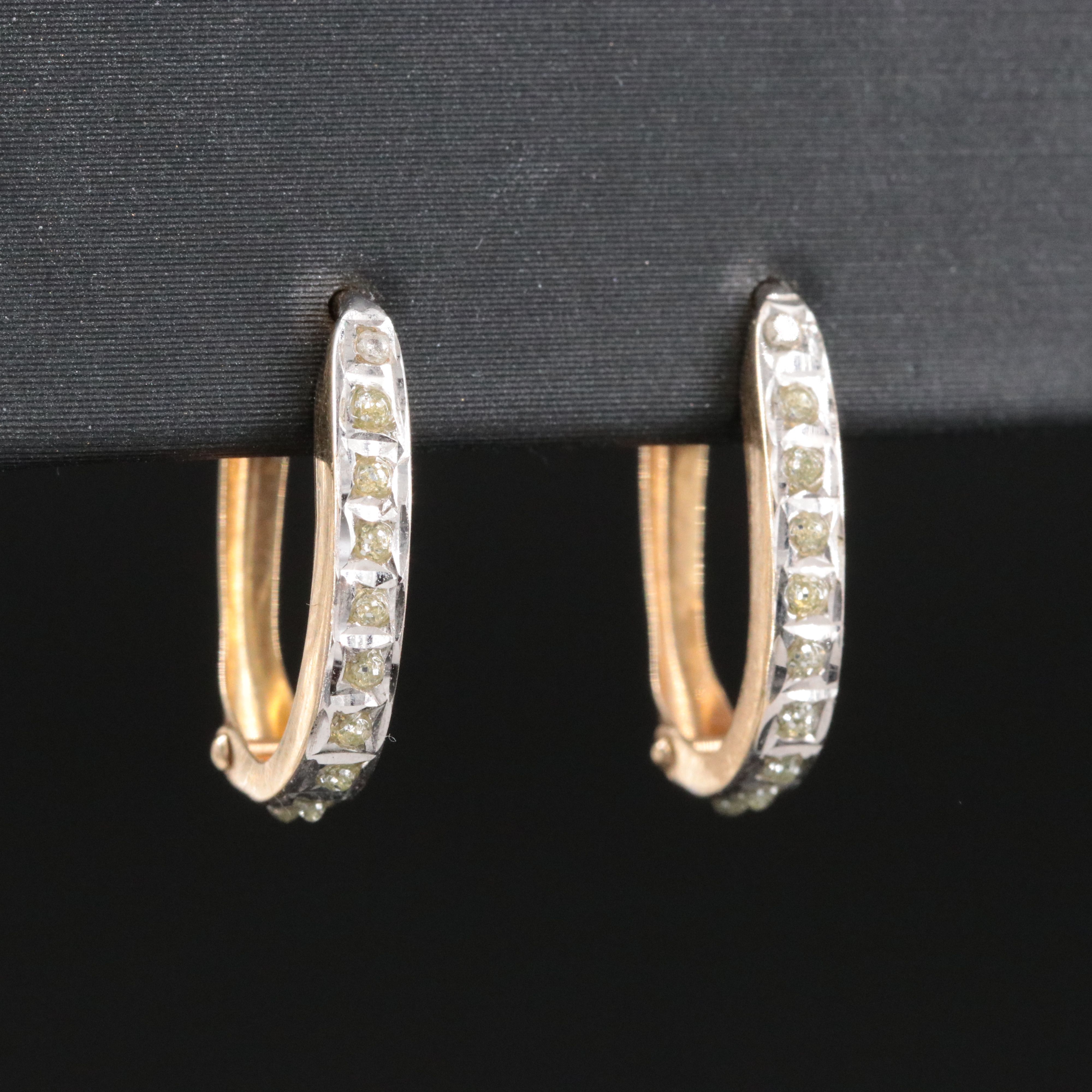 14K Hoop Earrings