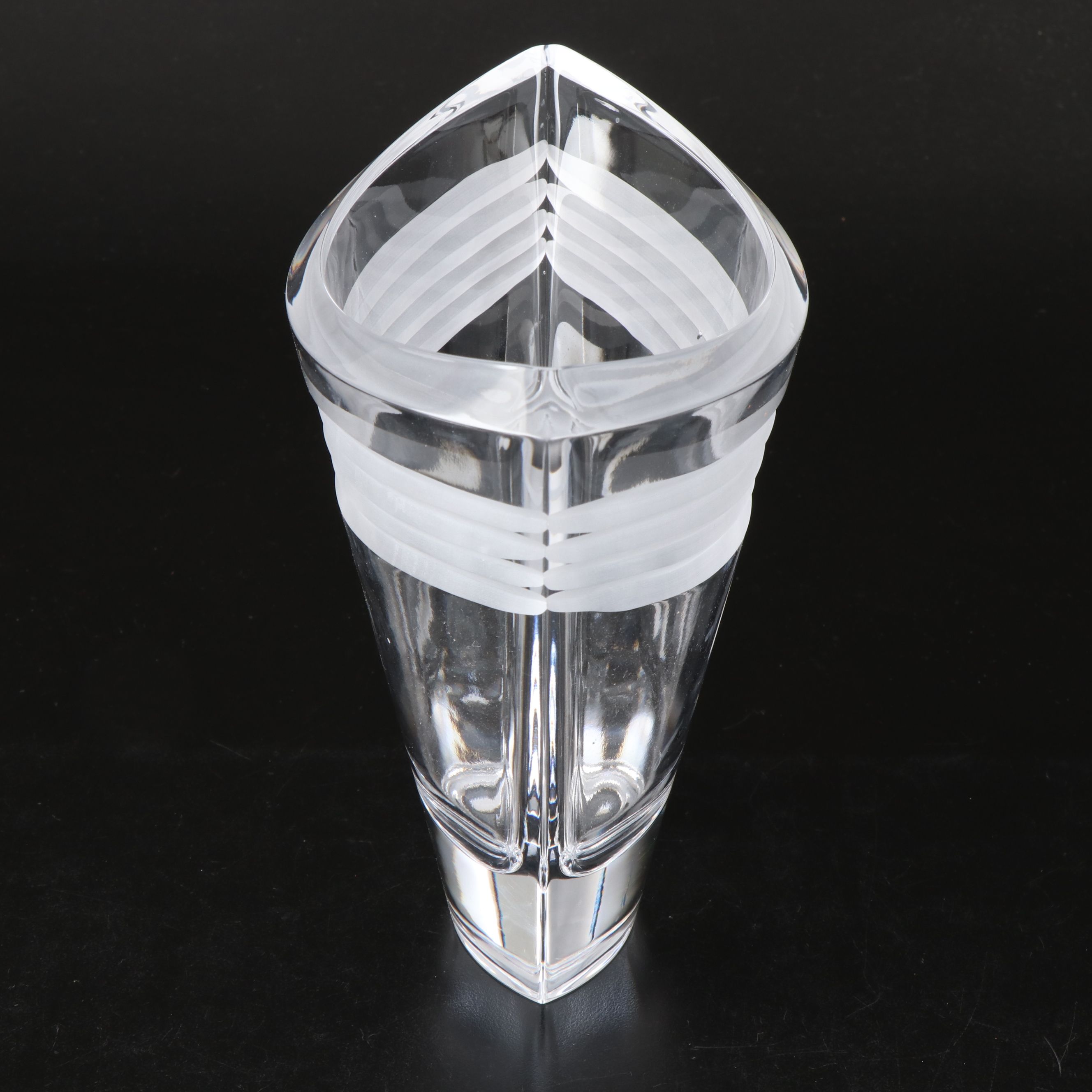 Gorham "Althea" Cut Crystal Bowl with Other Crystal Vases