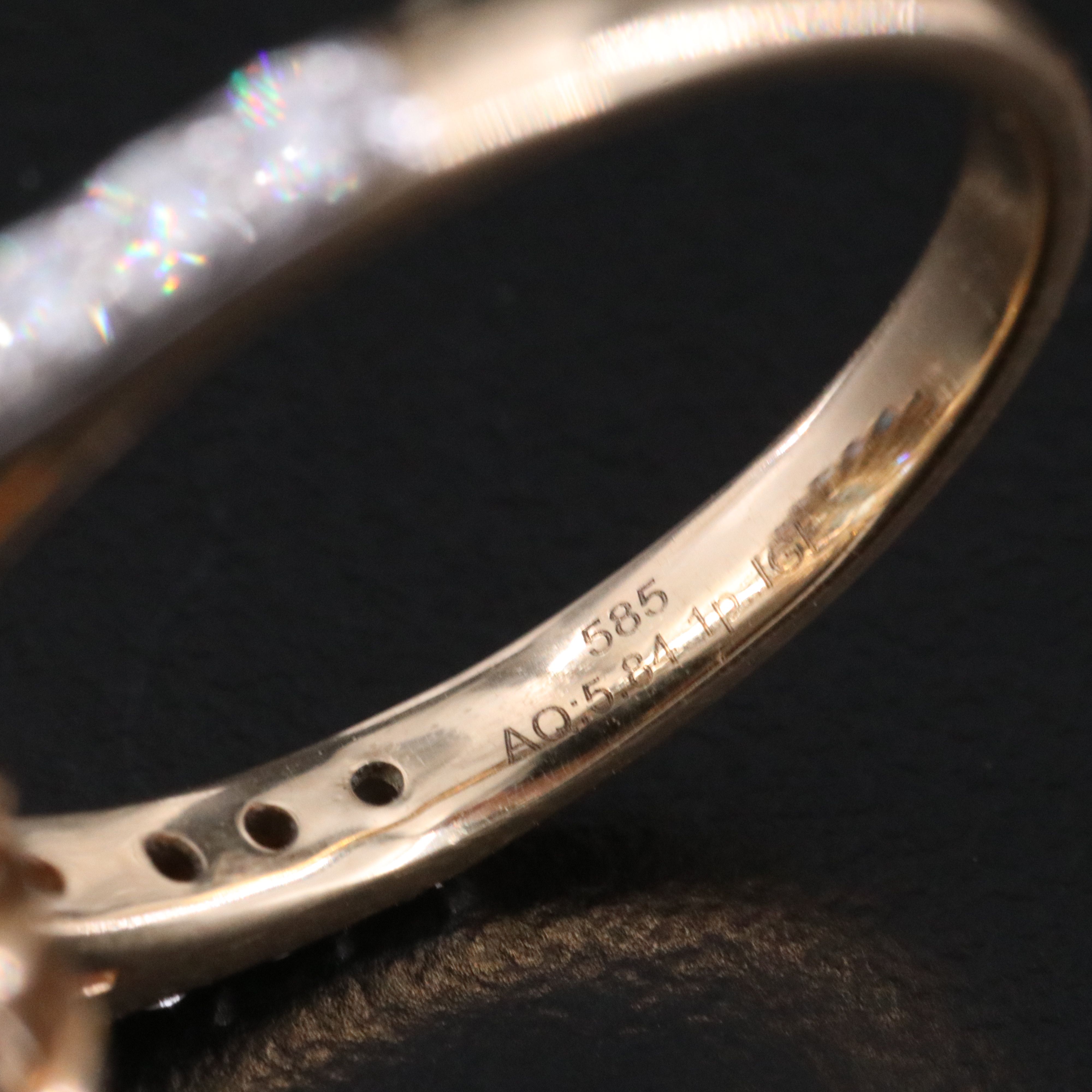 14K 5.84 CT Aquamarine and Sapphire Ring with Online IGI Report