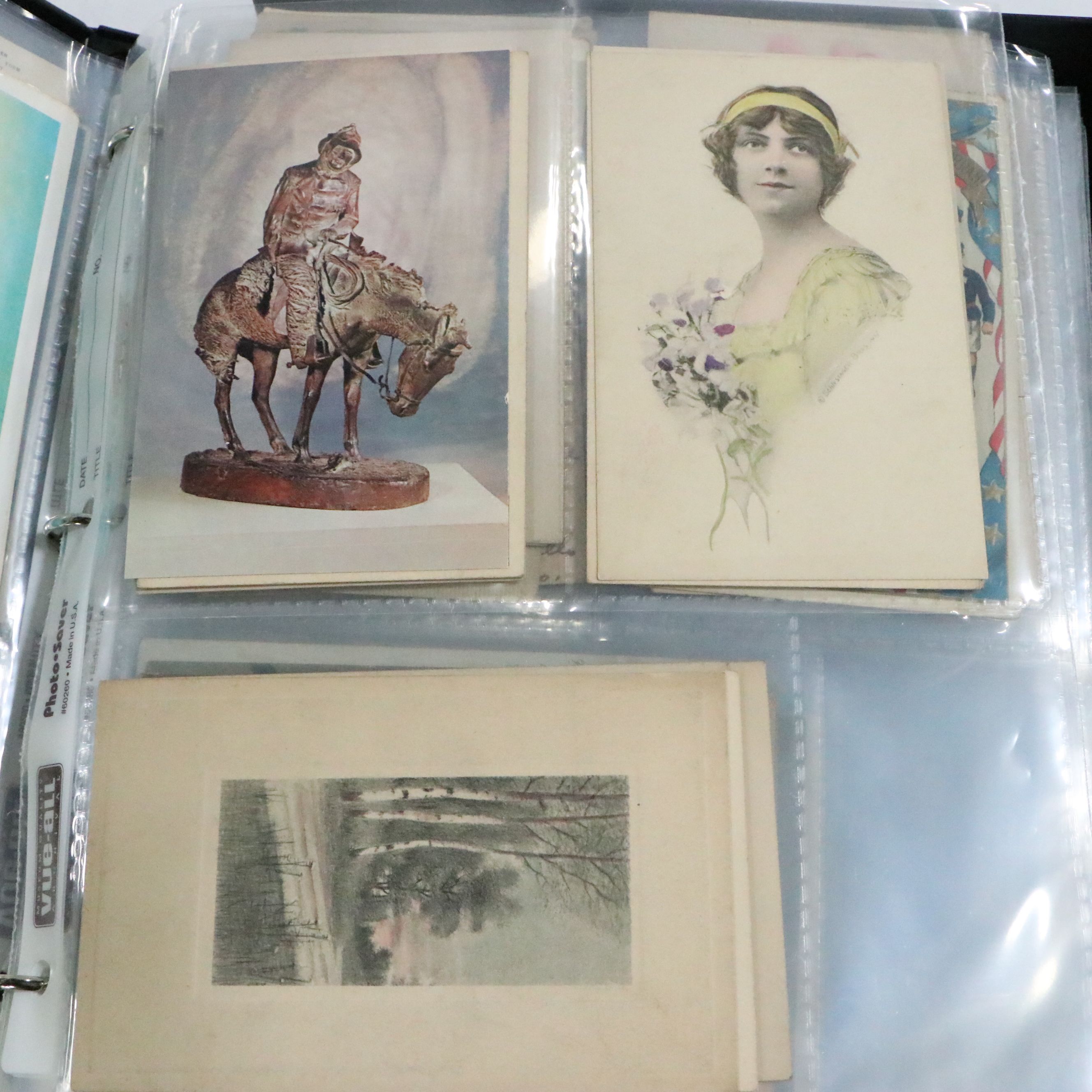 L.H "Dude" Larsen Western Themed with More Antique and Vintage Postcards