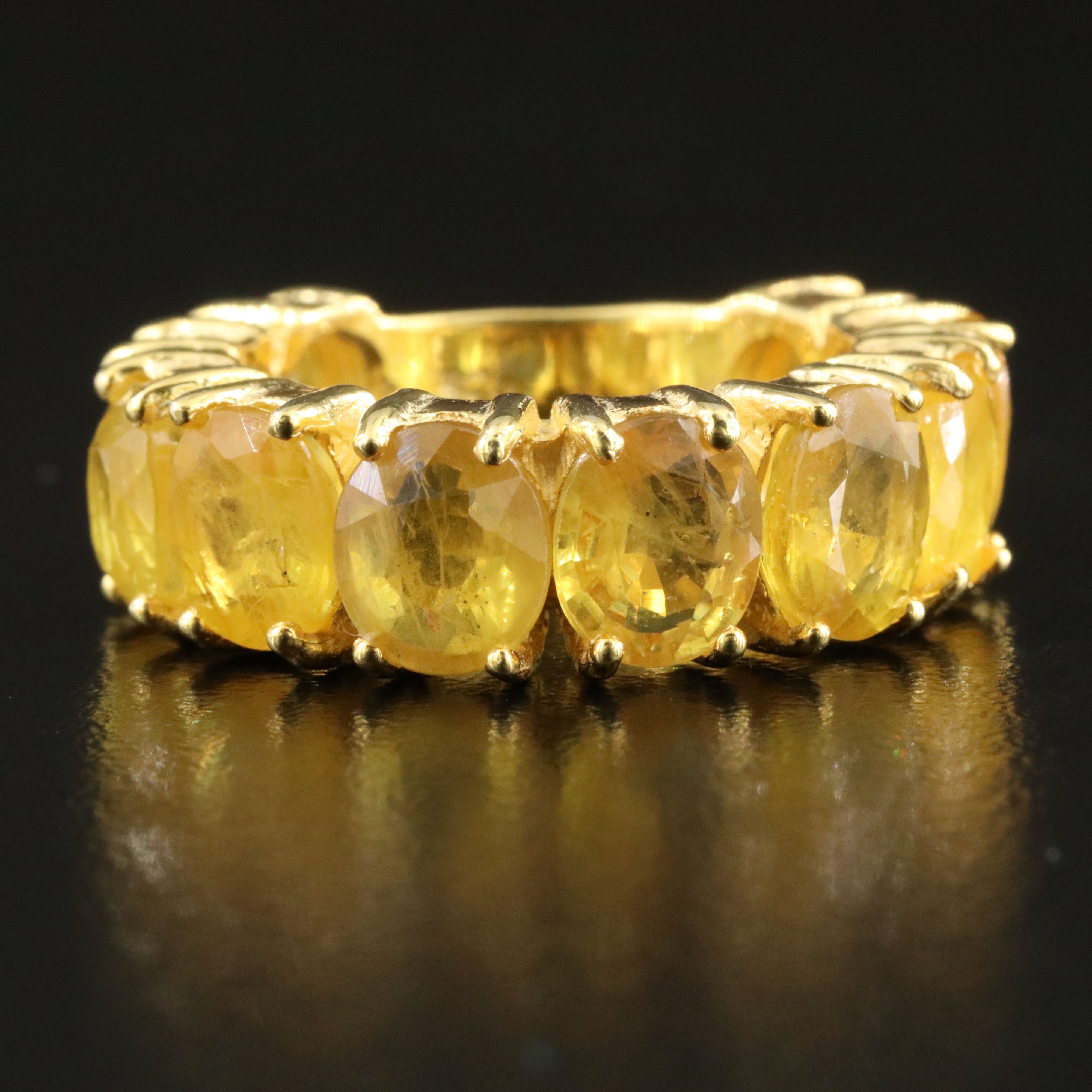 Sterling Sapphire Band