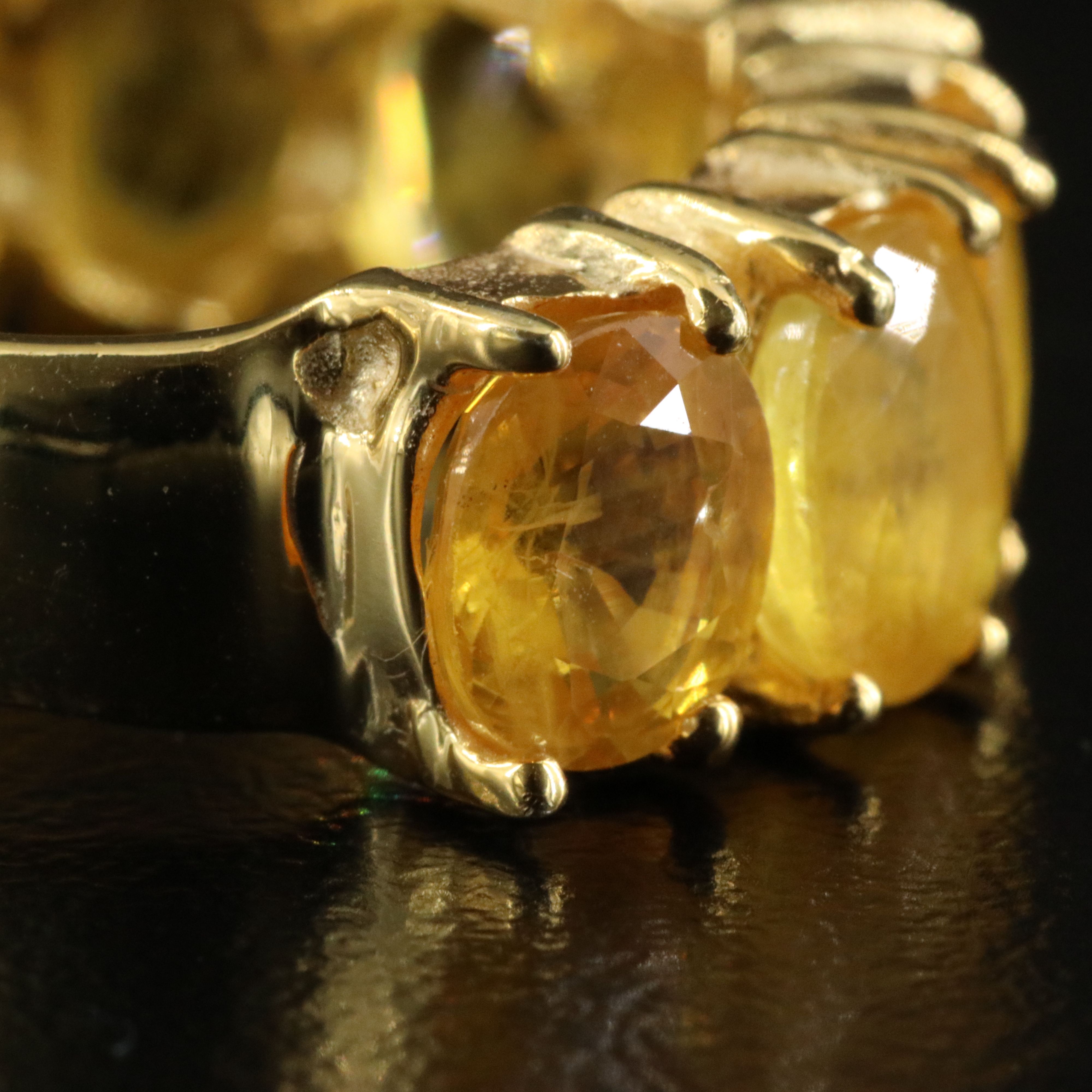 Sterling Sapphire Band