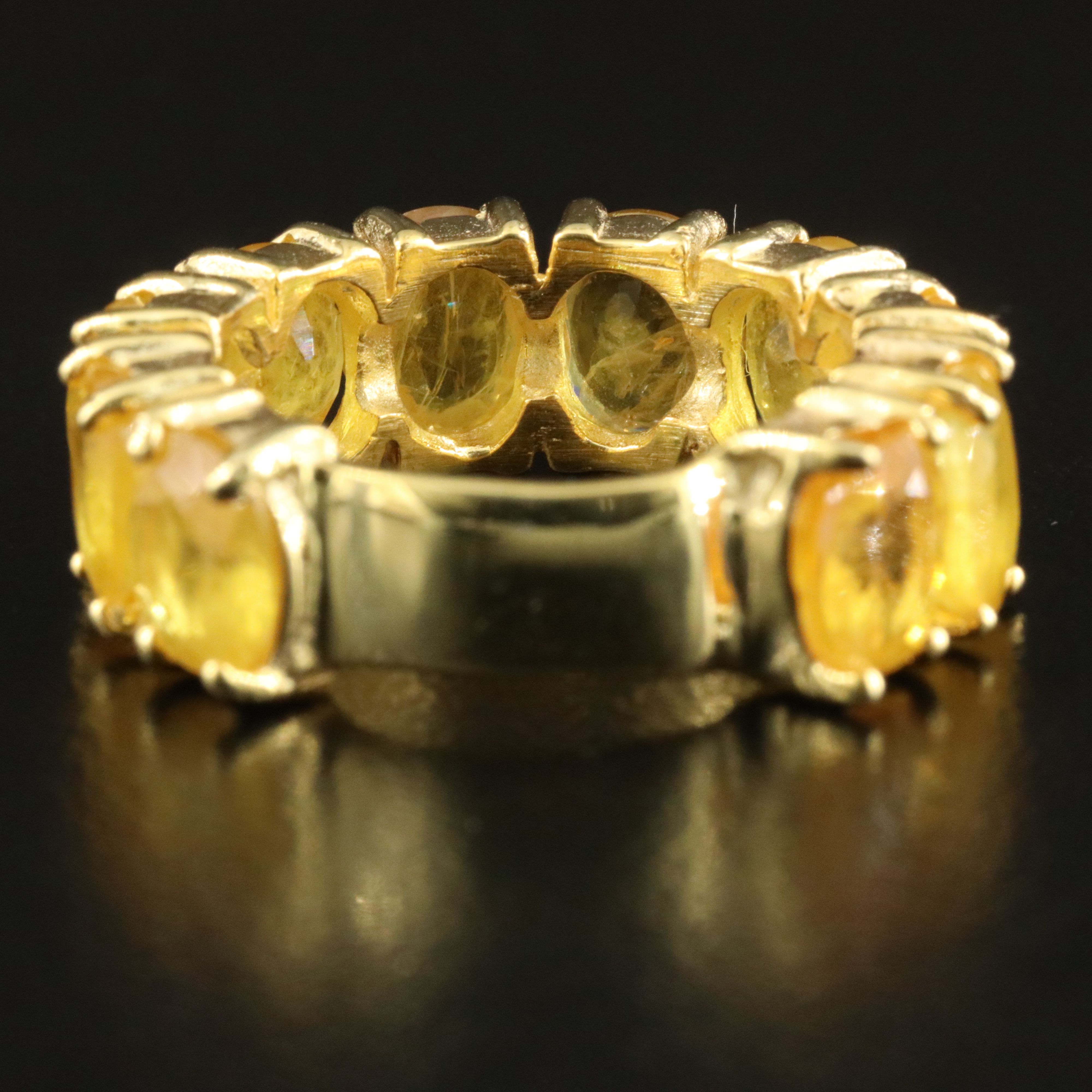 Sterling Sapphire Band