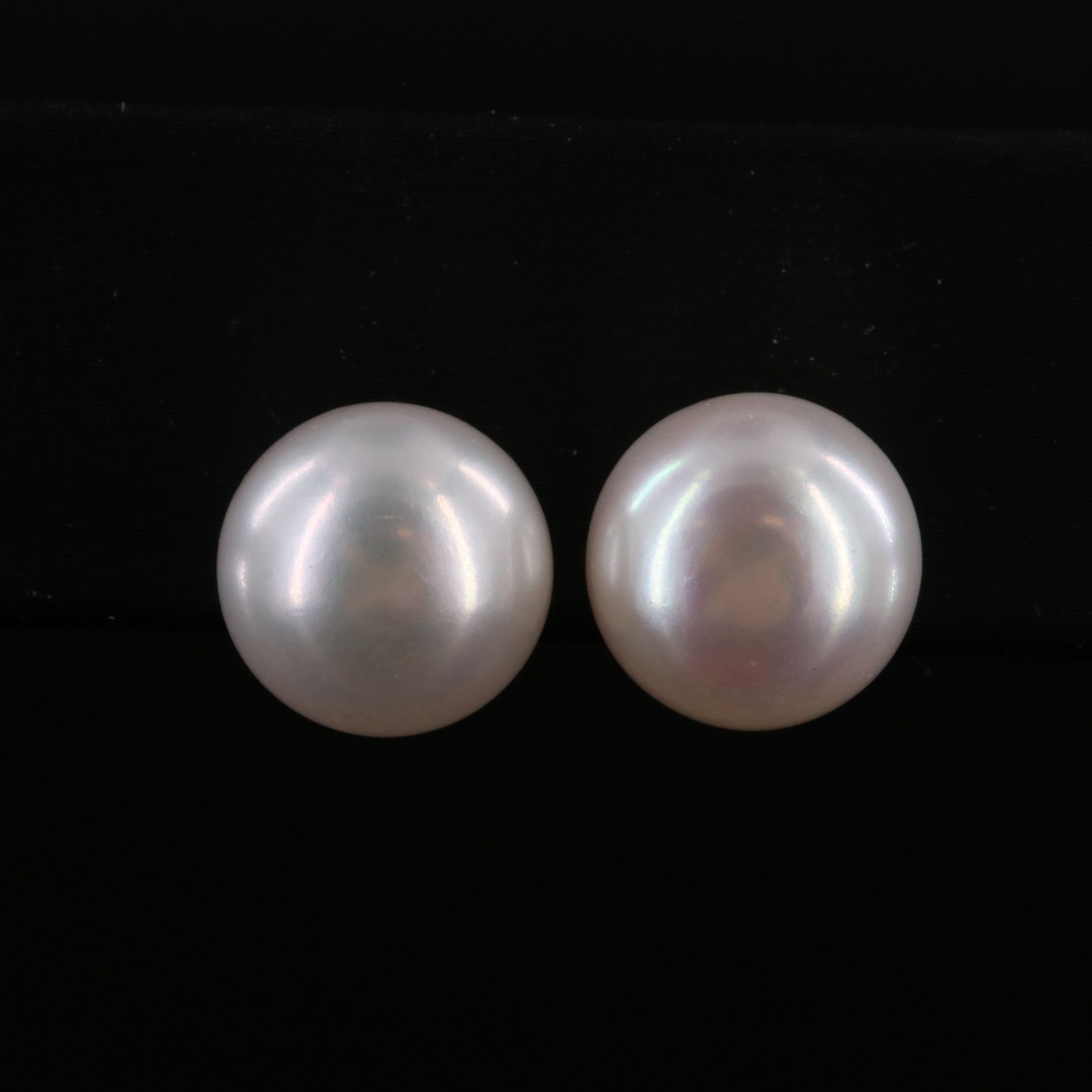 14K Pearl Front-Back Earrings