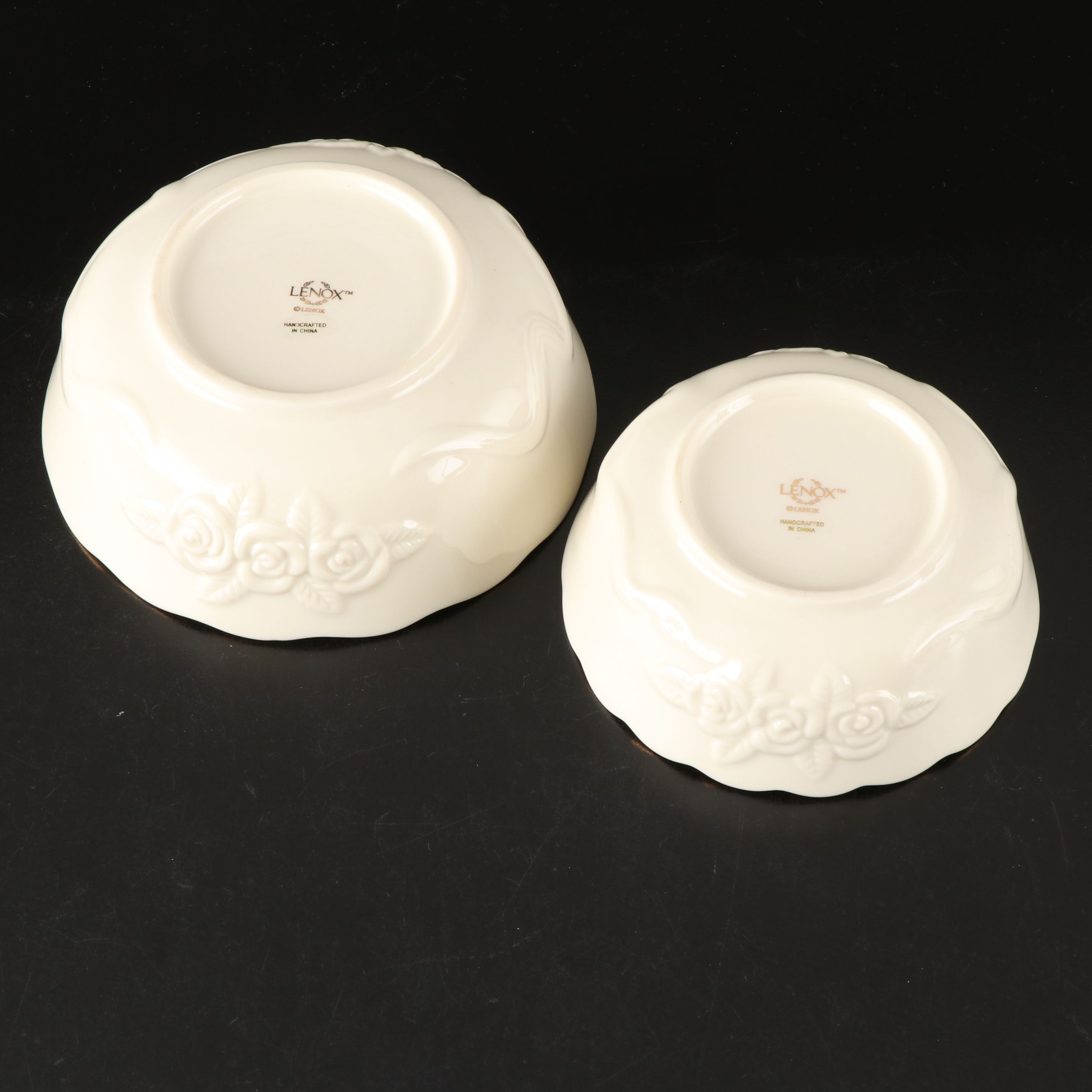 Lenox "Lily Basket" Porcelain Vases and More Lenox Porcelain Décor