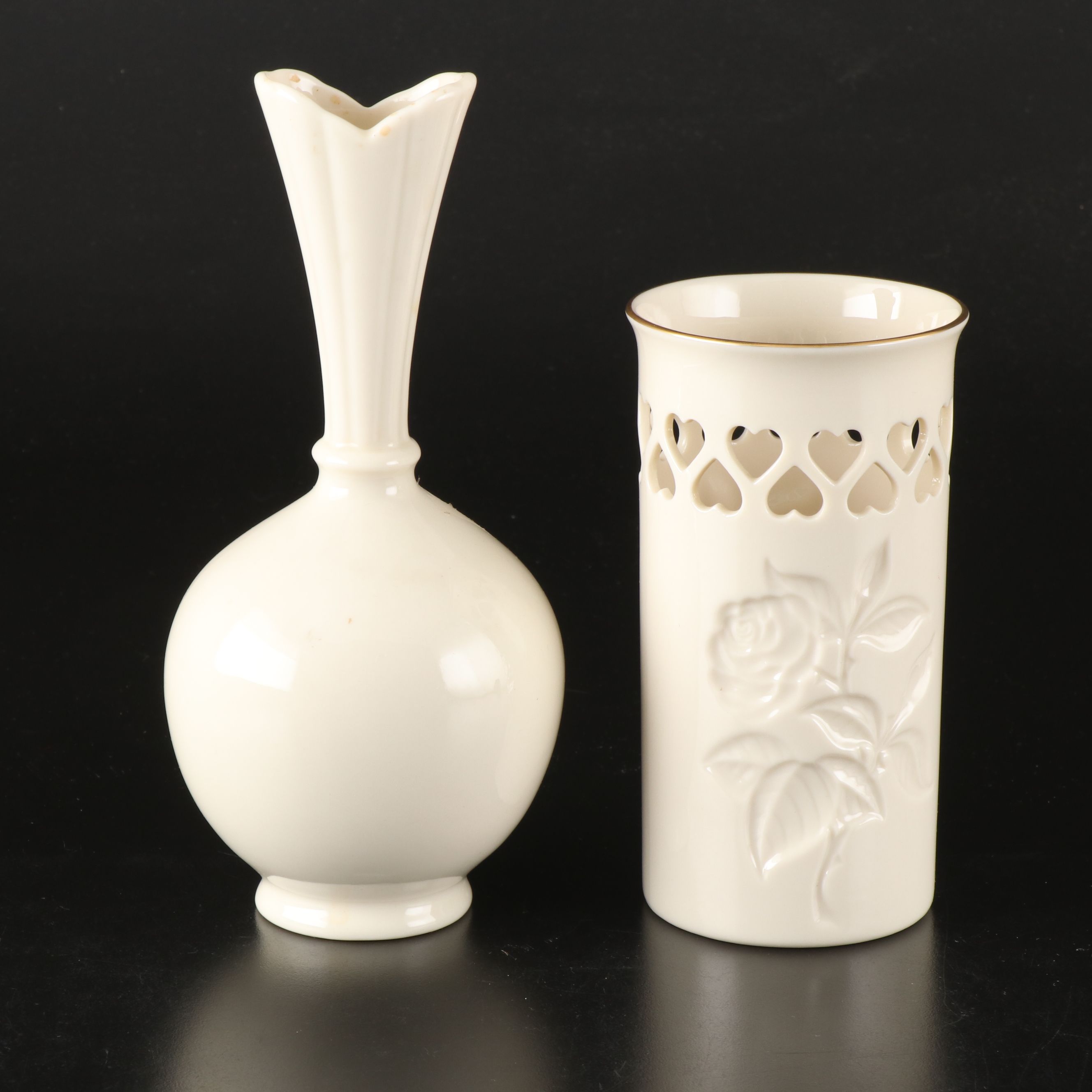 Lenox "Lily Basket" Porcelain Vases and More Lenox Porcelain Décor