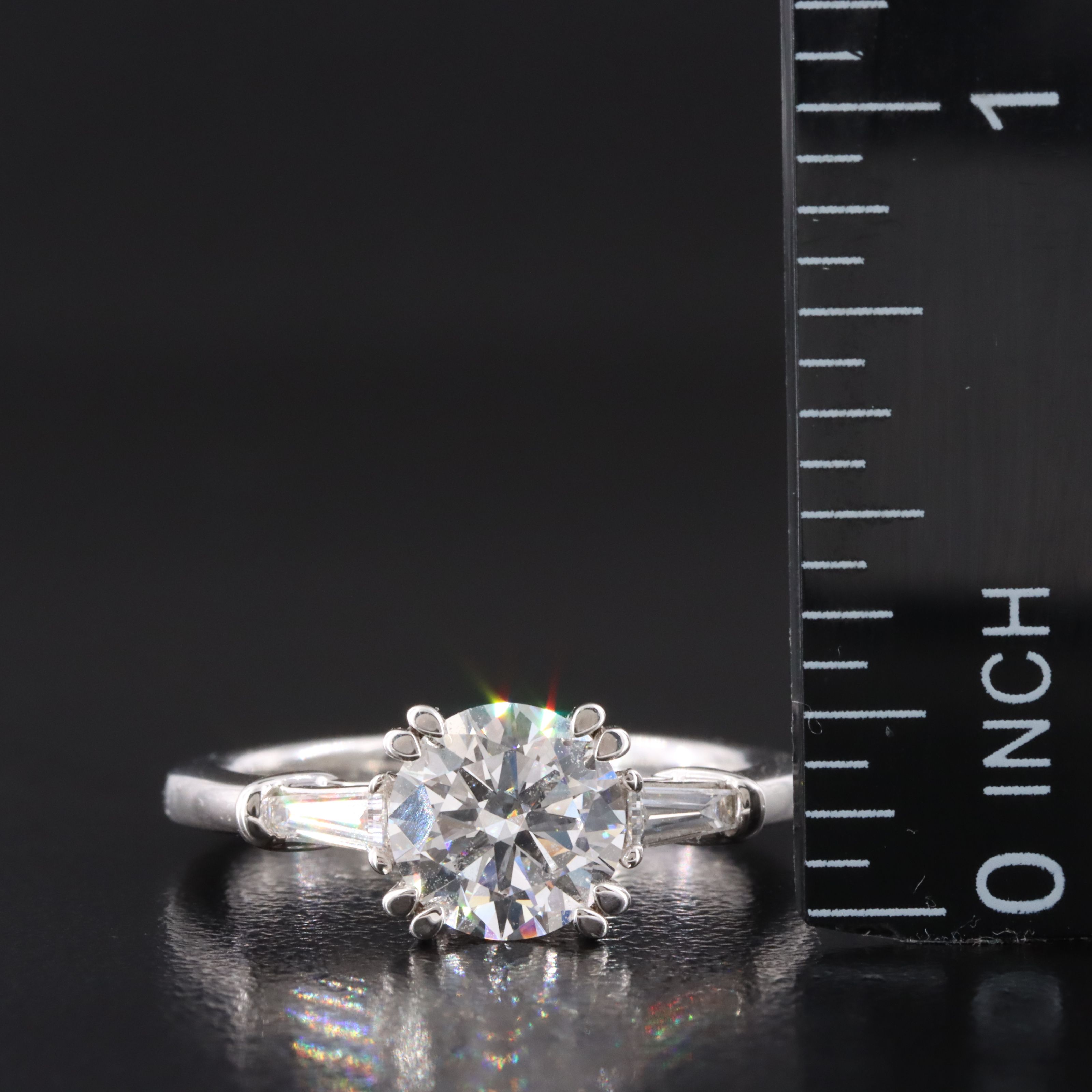 14K 1.75 CTW Lab Grown Diamond Ring with Online IGI Report