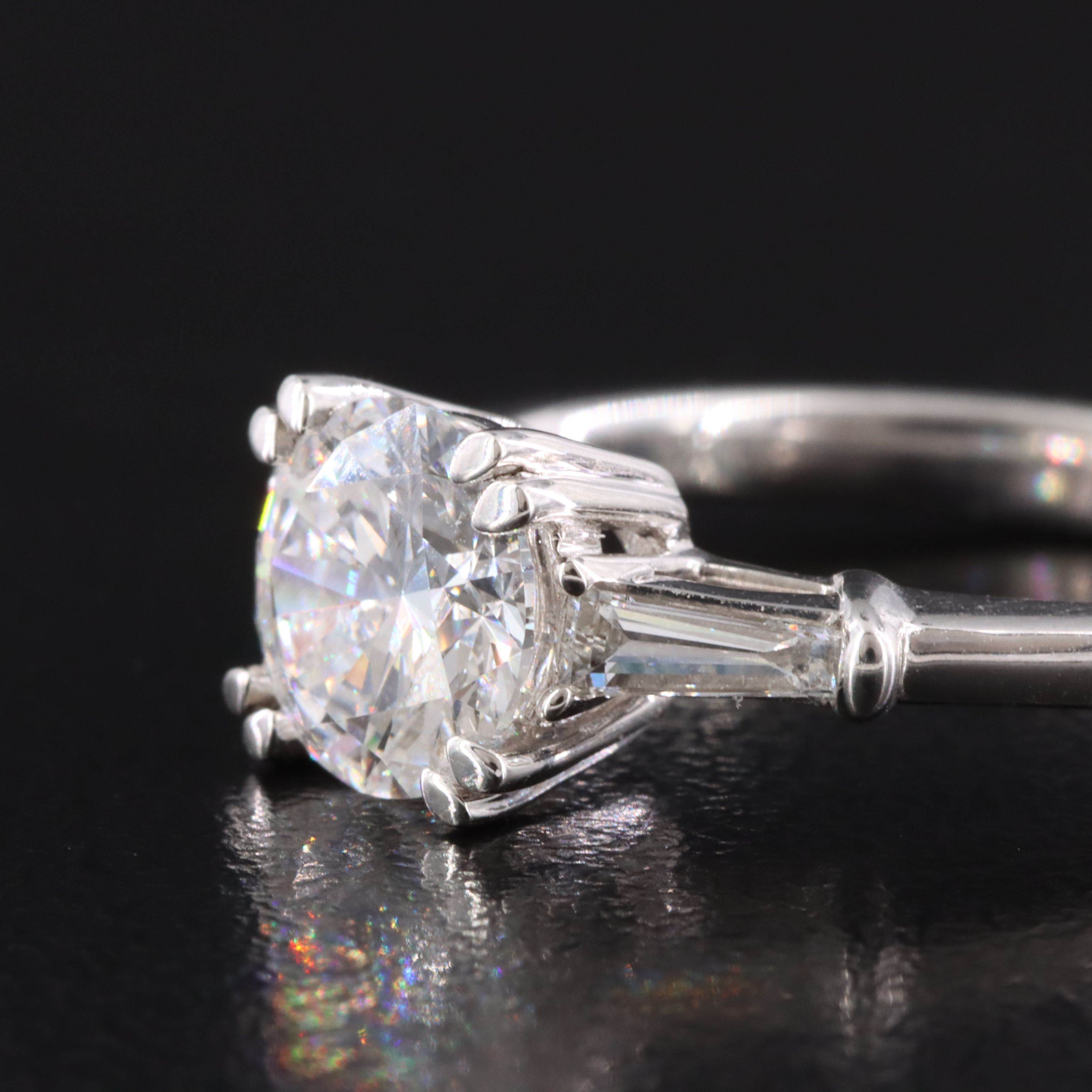 14K 1.75 CTW Lab Grown Diamond Ring with Online IGI Report