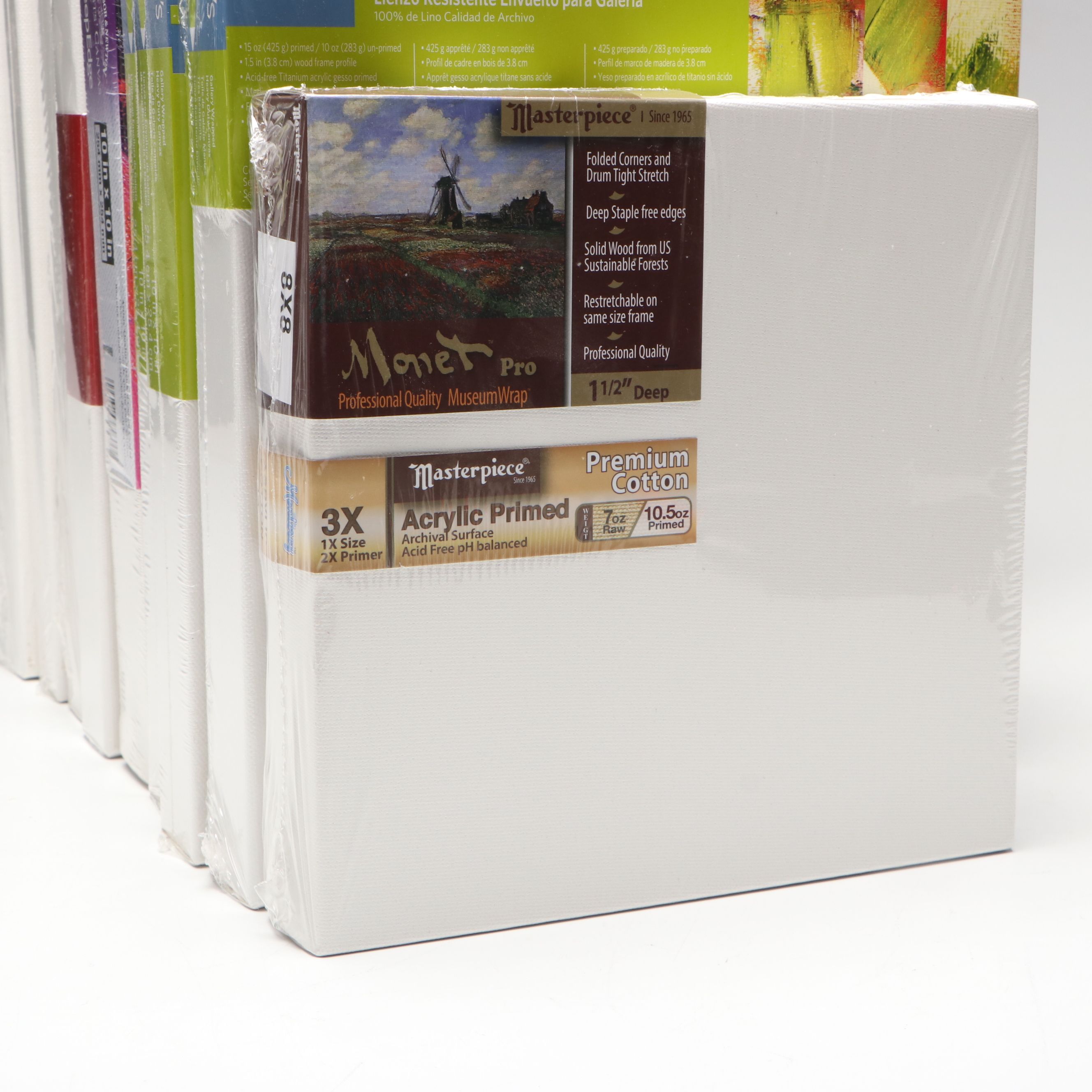 Winsor & Newton, Monet Pro, Artist's Loft and More Gallery Wrapped Canvases