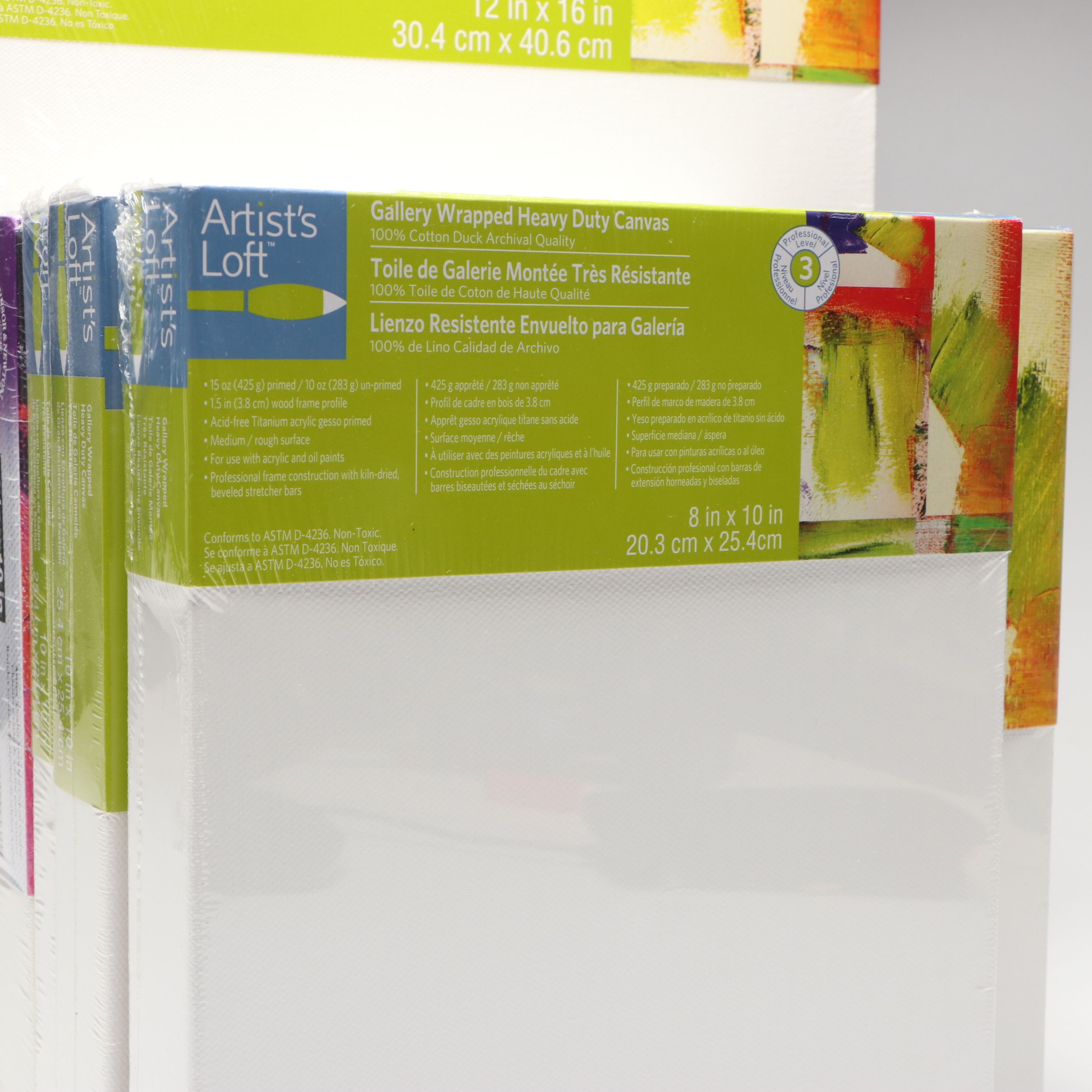 Winsor & Newton, Monet Pro, Artist's Loft and More Gallery Wrapped Canvases