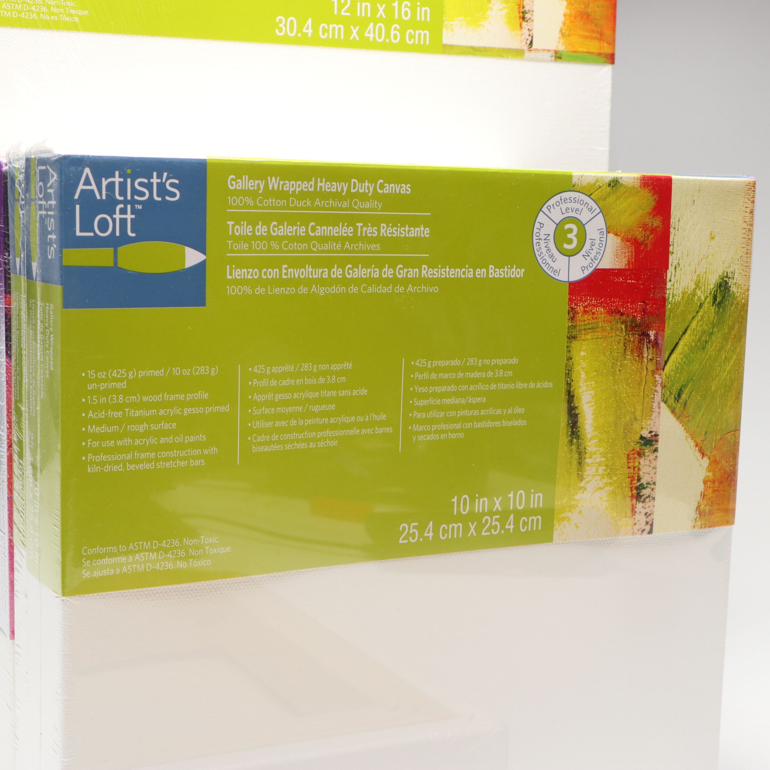 Winsor & Newton, Monet Pro, Artist's Loft and More Gallery Wrapped Canvases