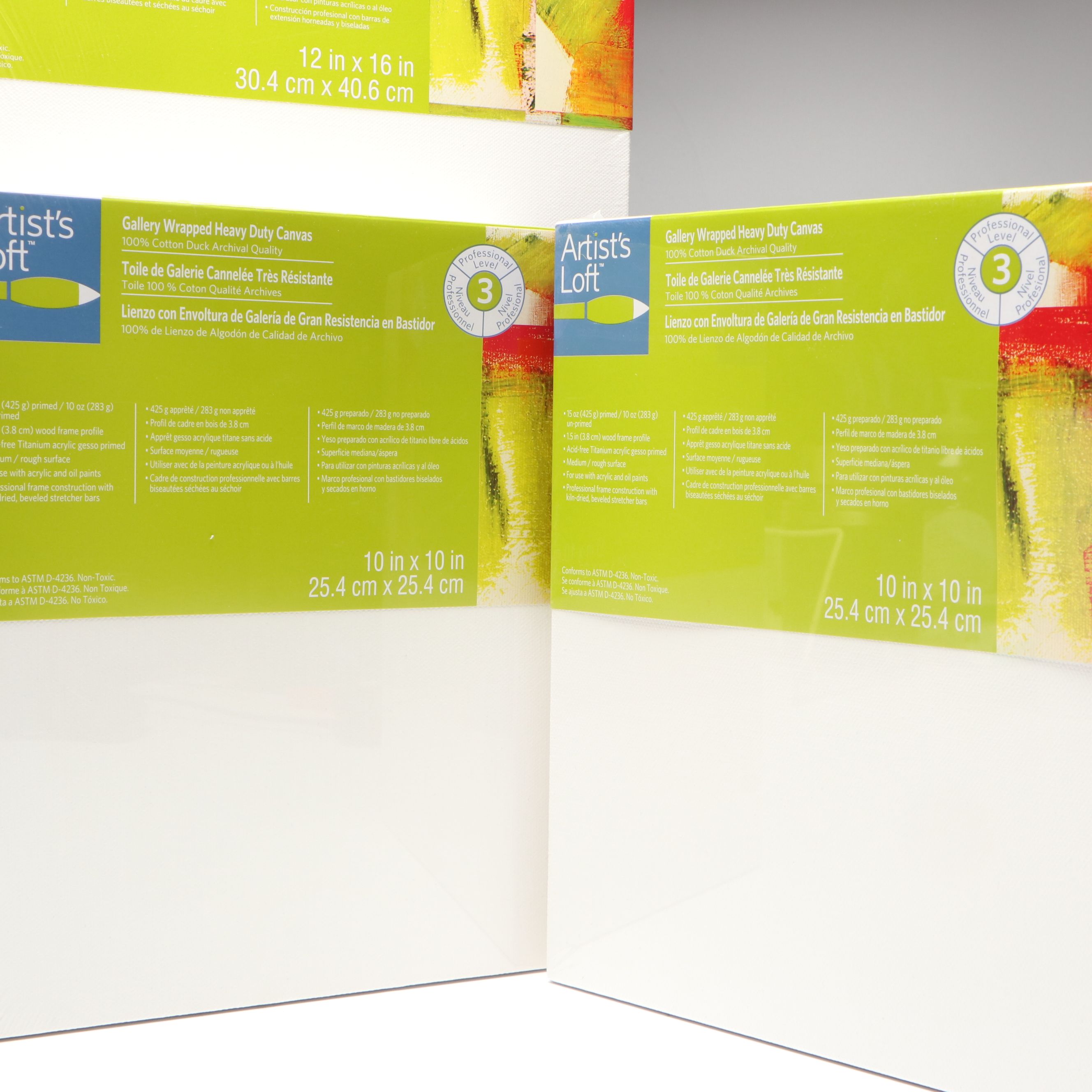 Winsor & Newton, Monet Pro, Artist's Loft and More Gallery Wrapped Canvases