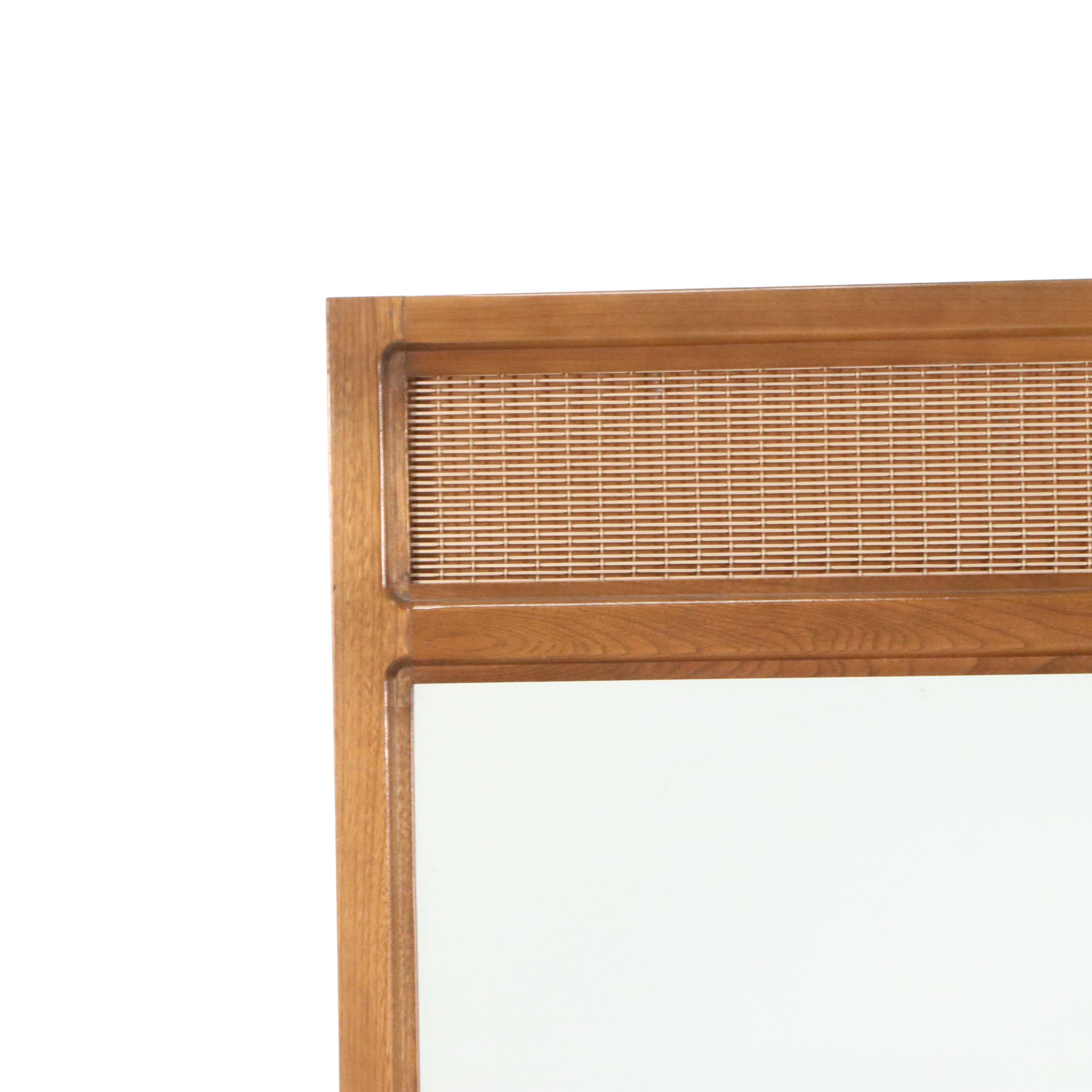 Bassett Furniture Mid Century Modern Walnut Dresser