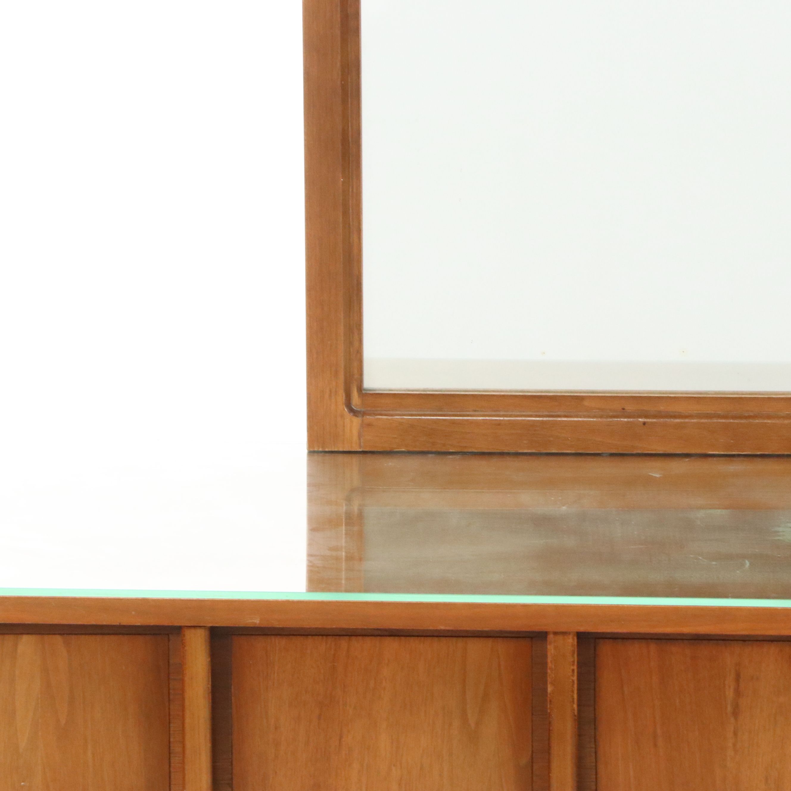 Bassett Furniture Mid Century Modern Walnut Dresser