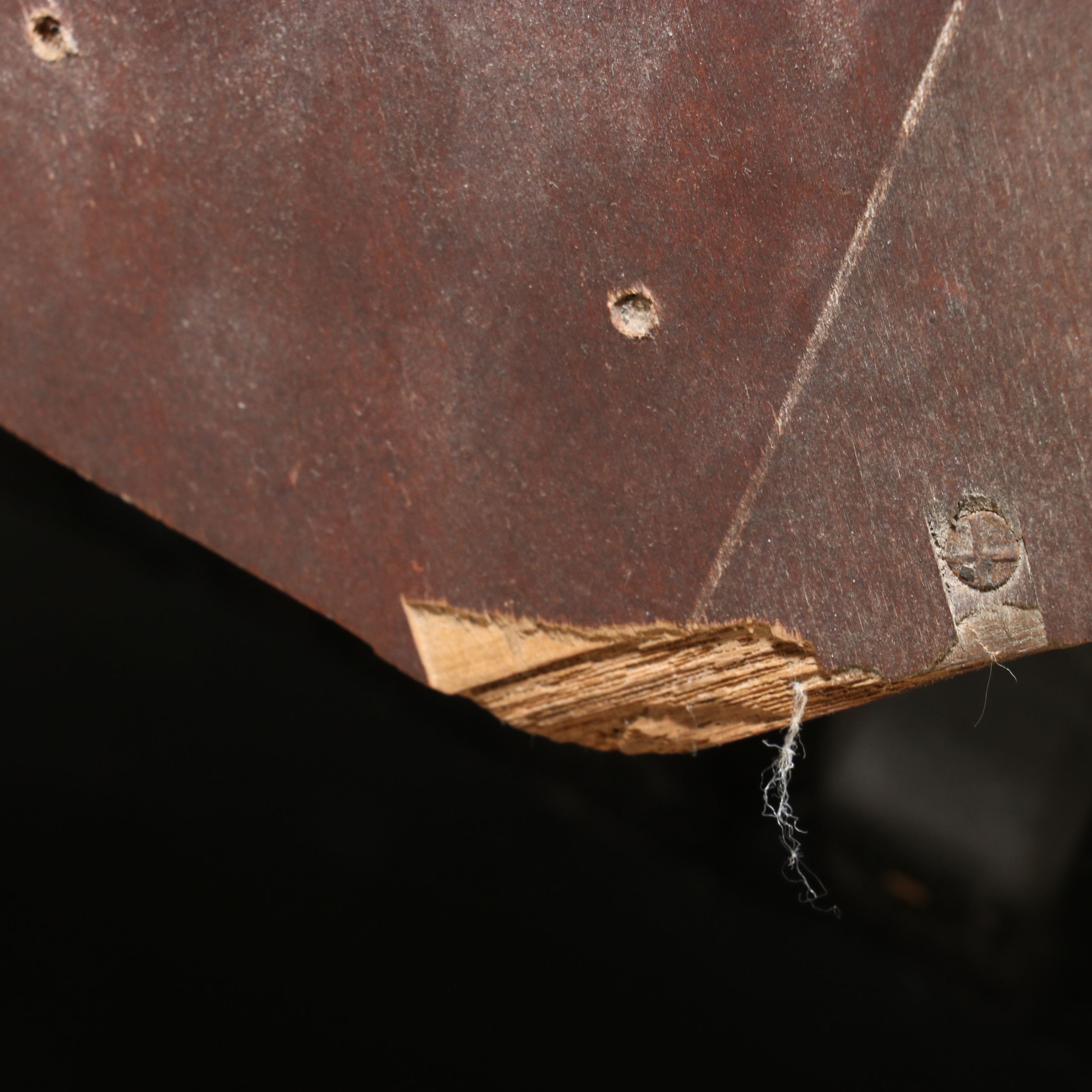 Drexel Federal Style Mahogany Corner Cabinet