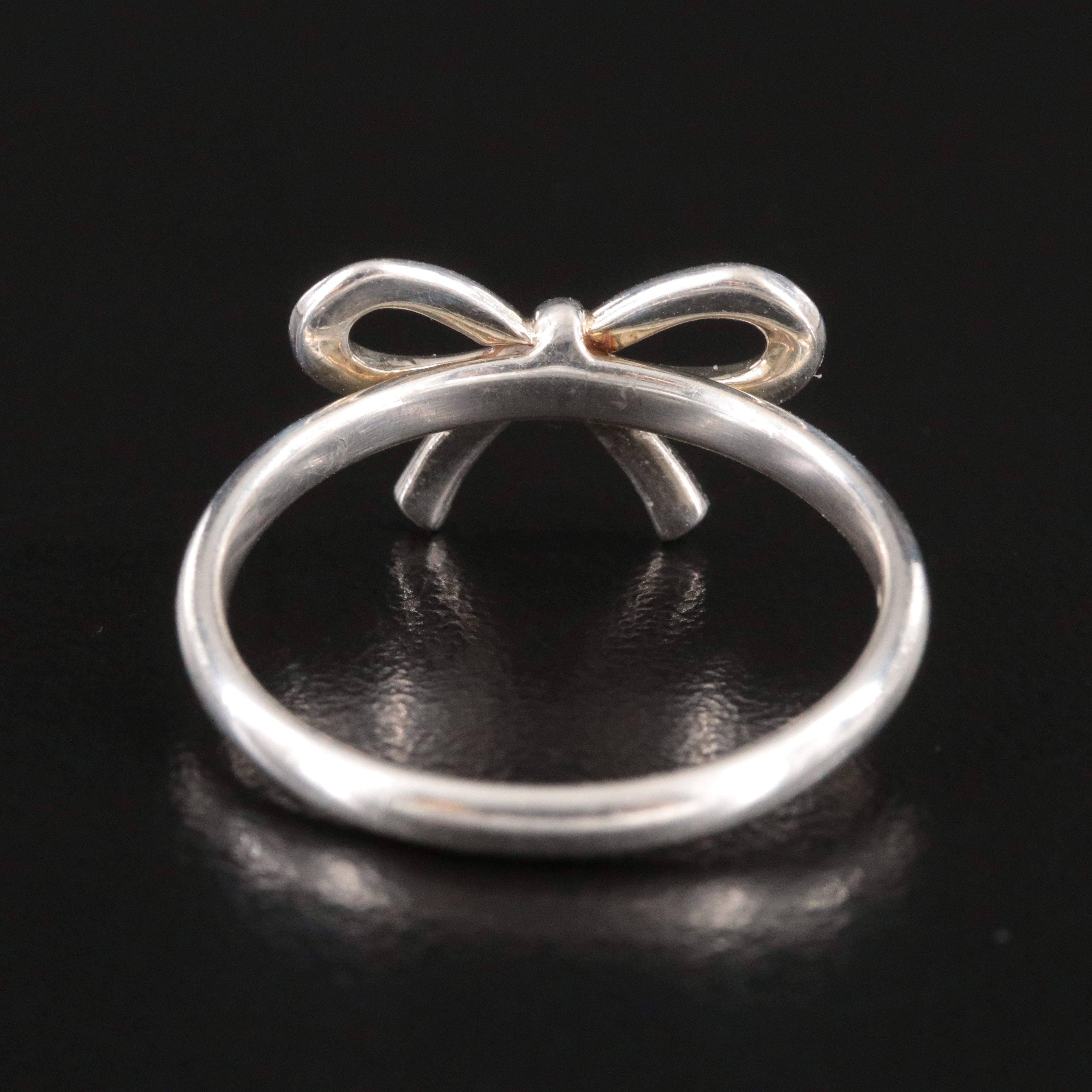 Tiffany & Co. Sterling Bow Ring