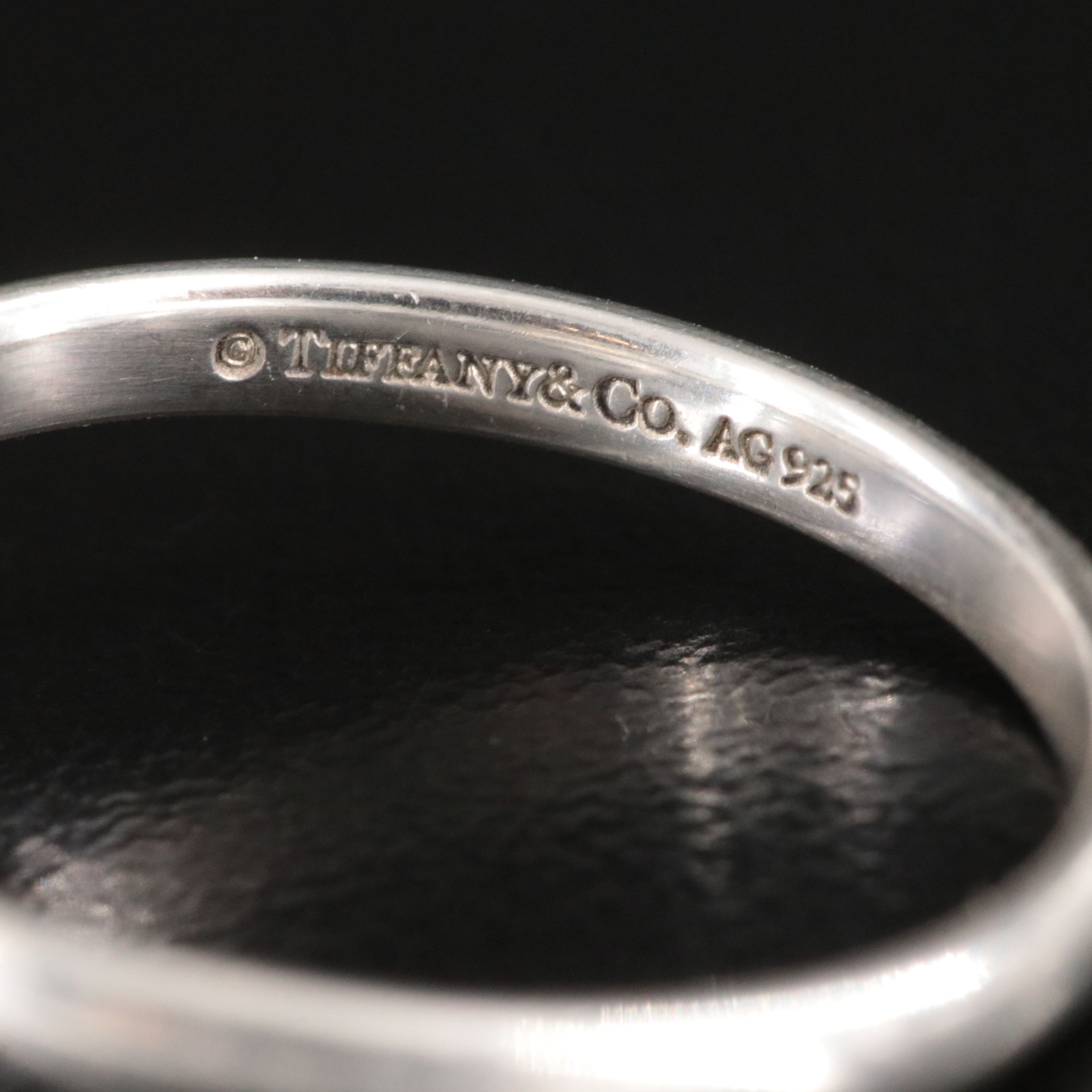 Tiffany & Co. Sterling Bow Ring