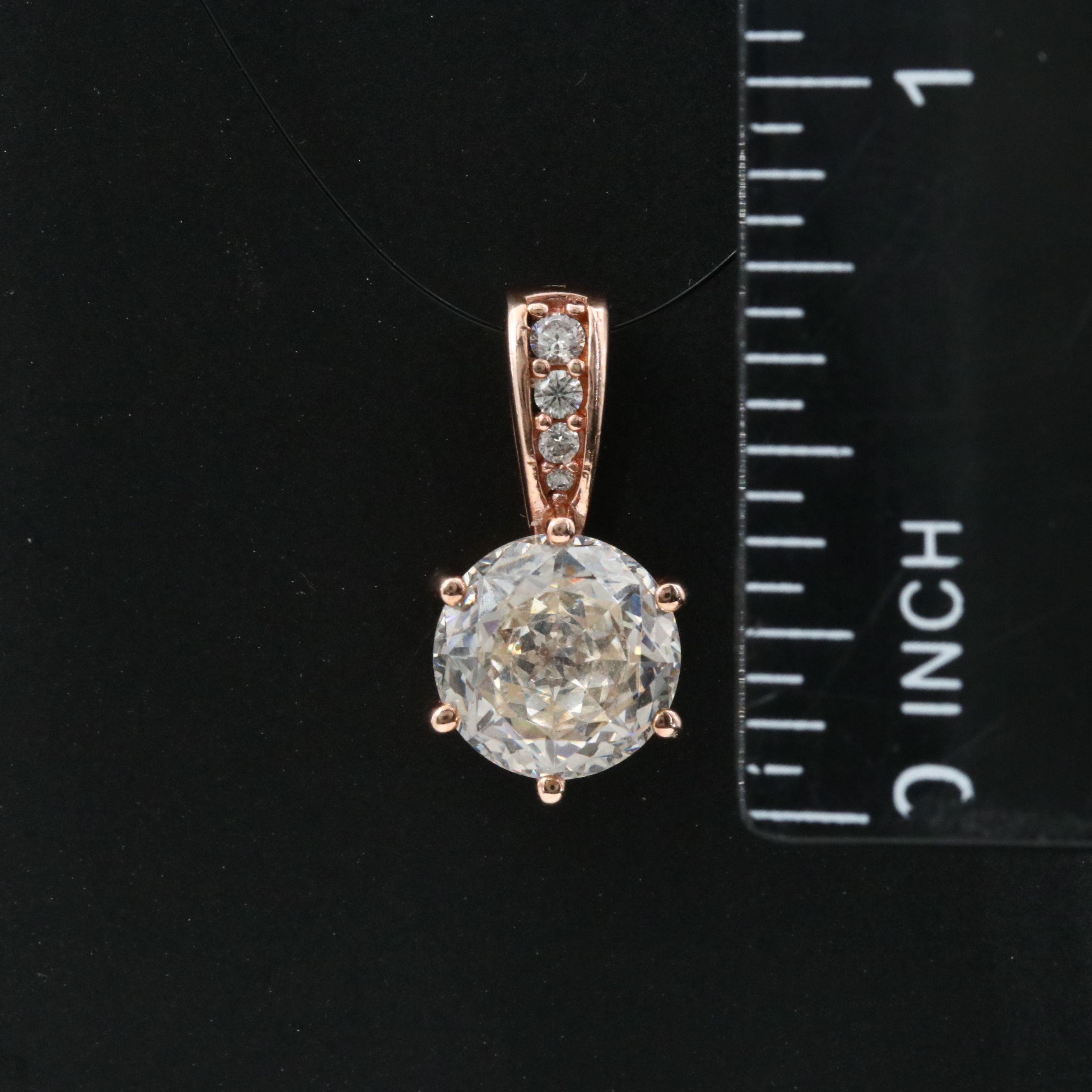 Sterling CZ Pendant