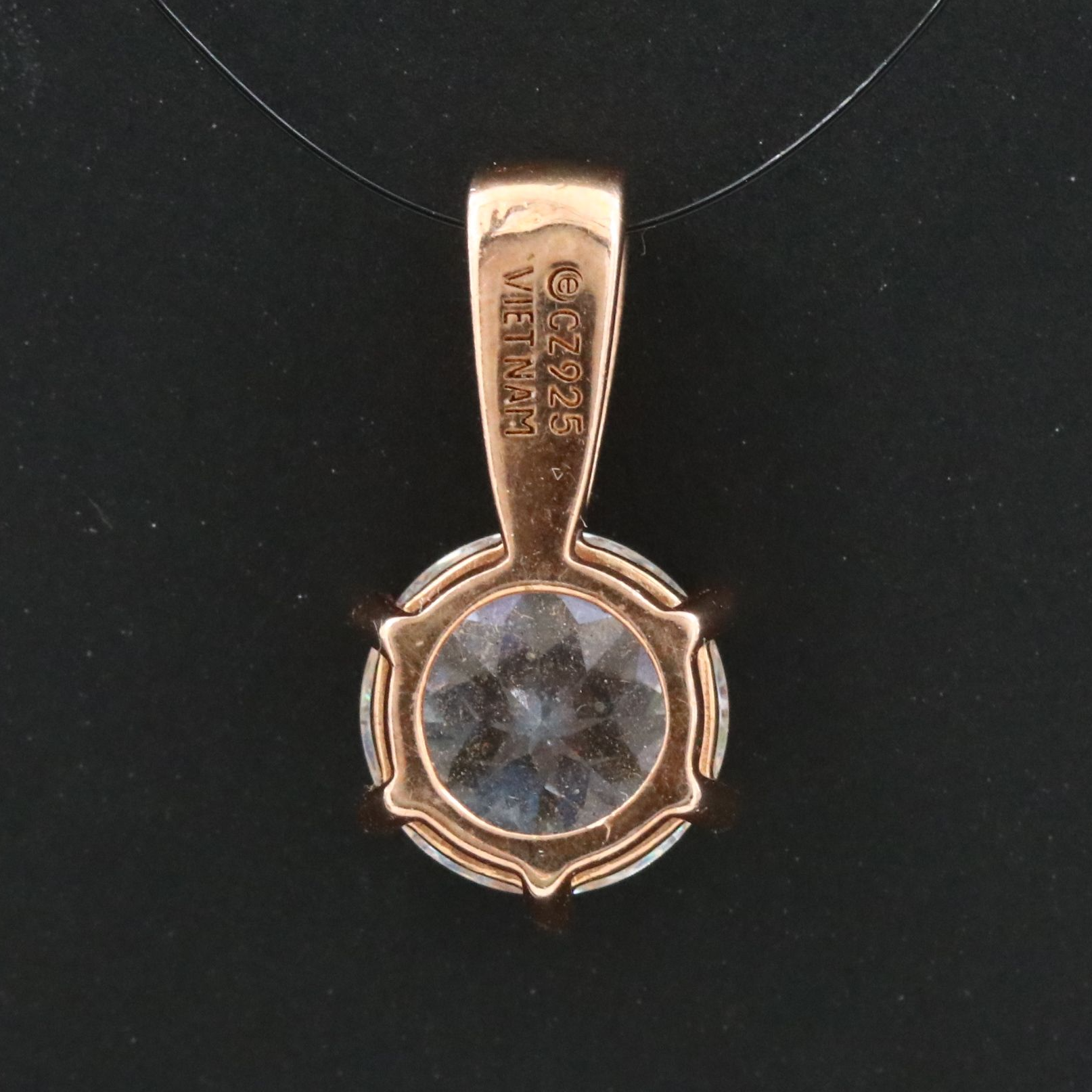 Sterling CZ Pendant