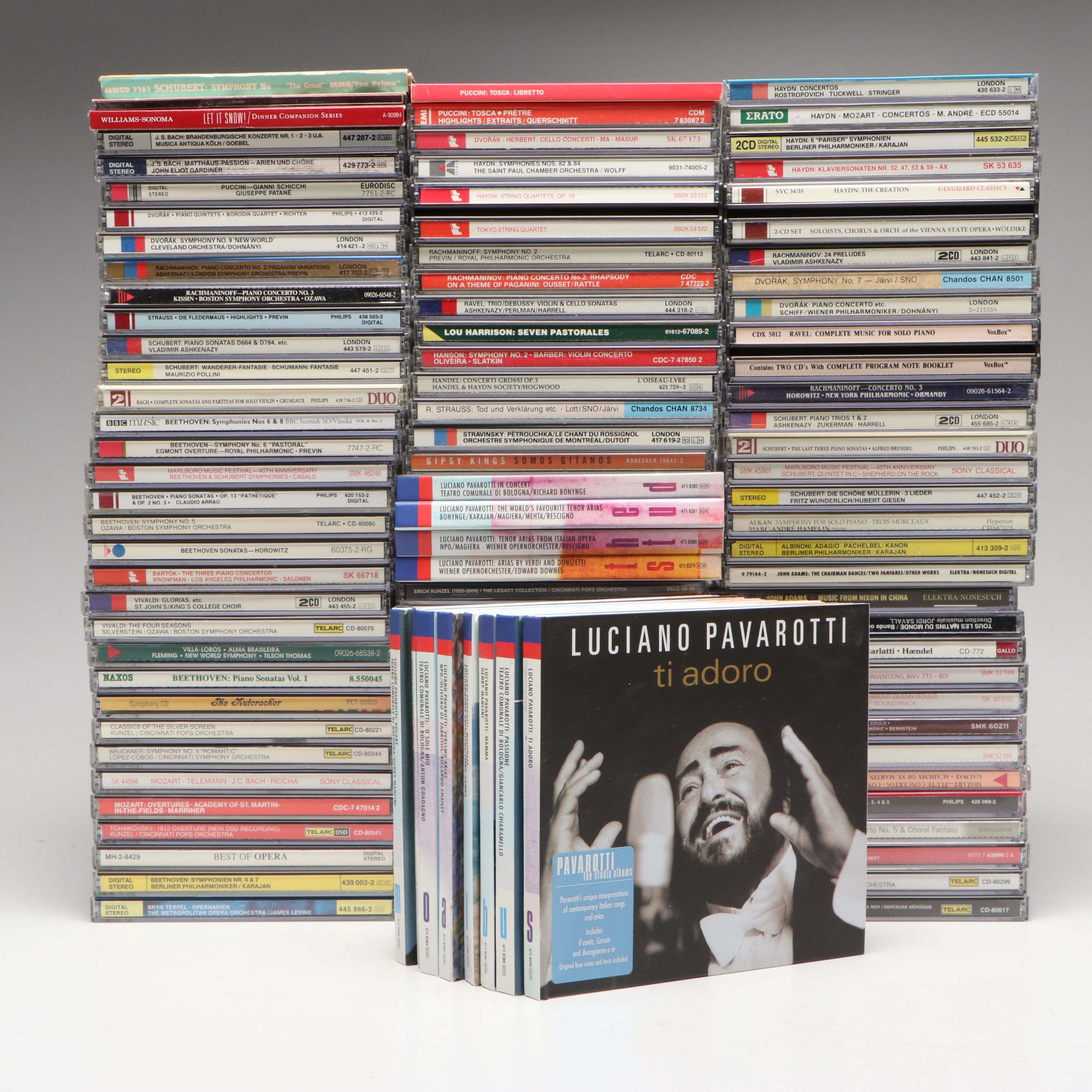 Luciano Pavarotti "The Studio Albums" Full Set with More Classical CDs