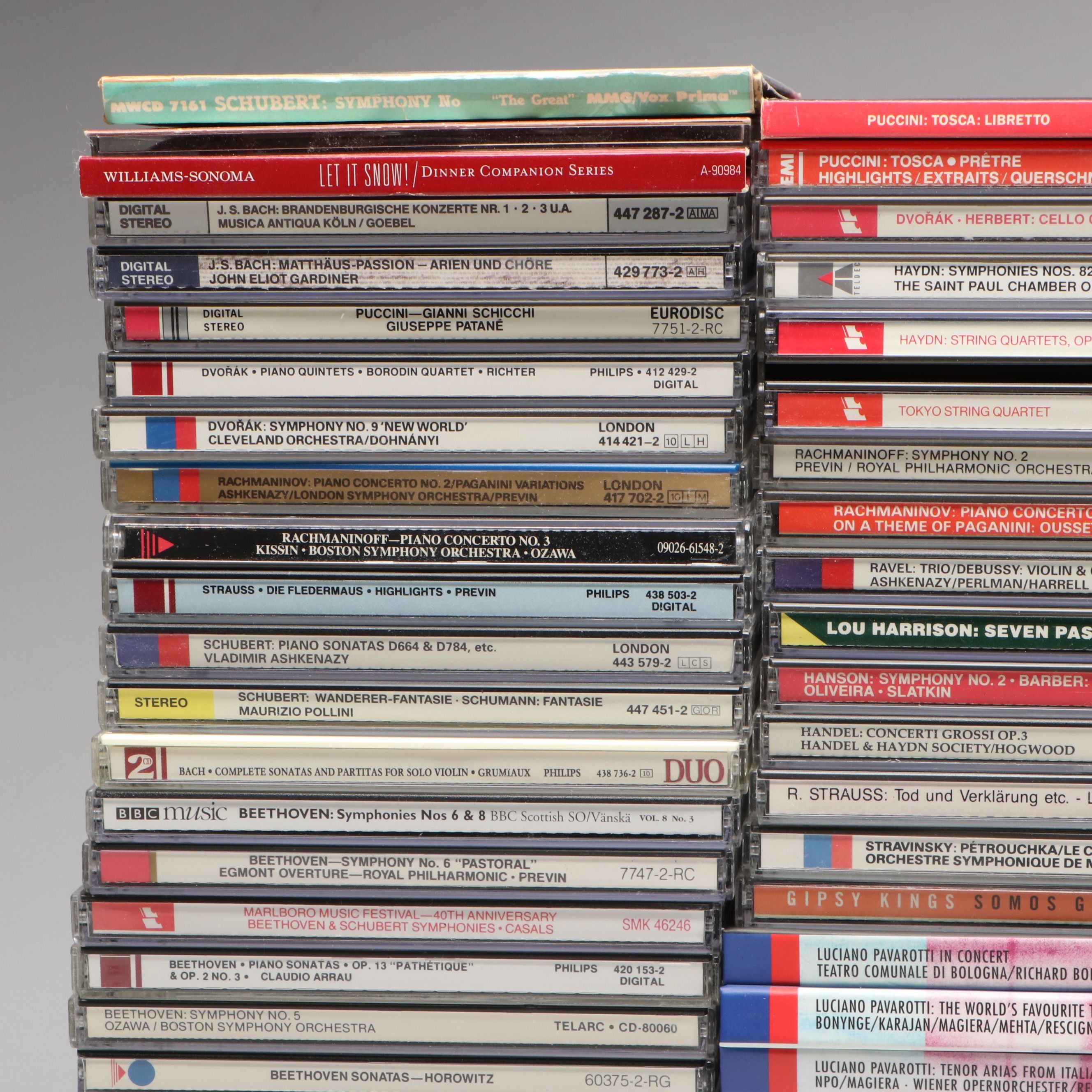 Luciano Pavarotti "The Studio Albums" Full Set with More Classical CDs