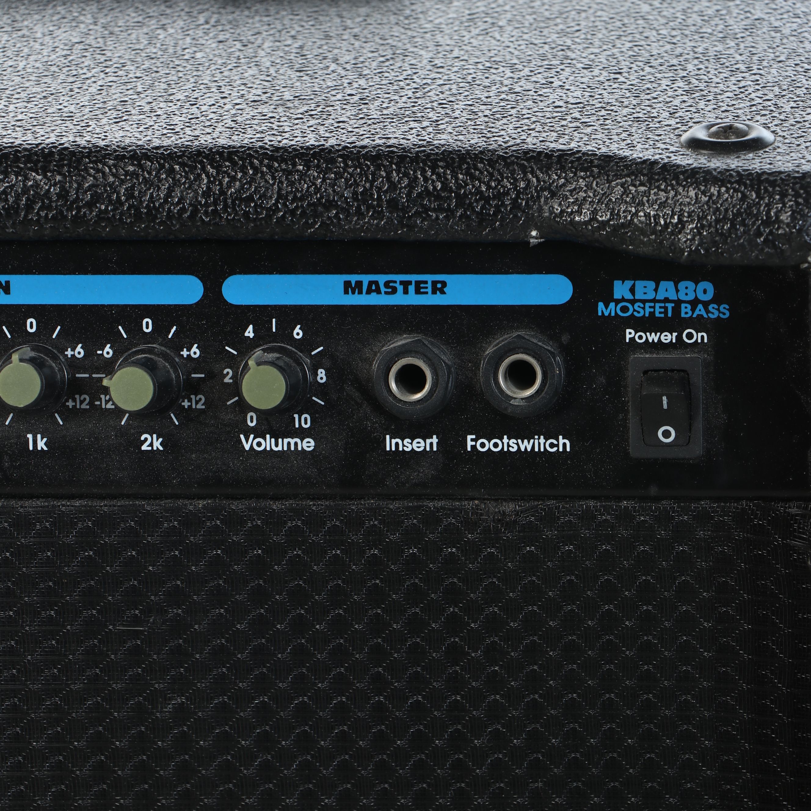 Genz-Benz Intro 50 and Kustom KBA80 MOSFET Bass Amplifiers