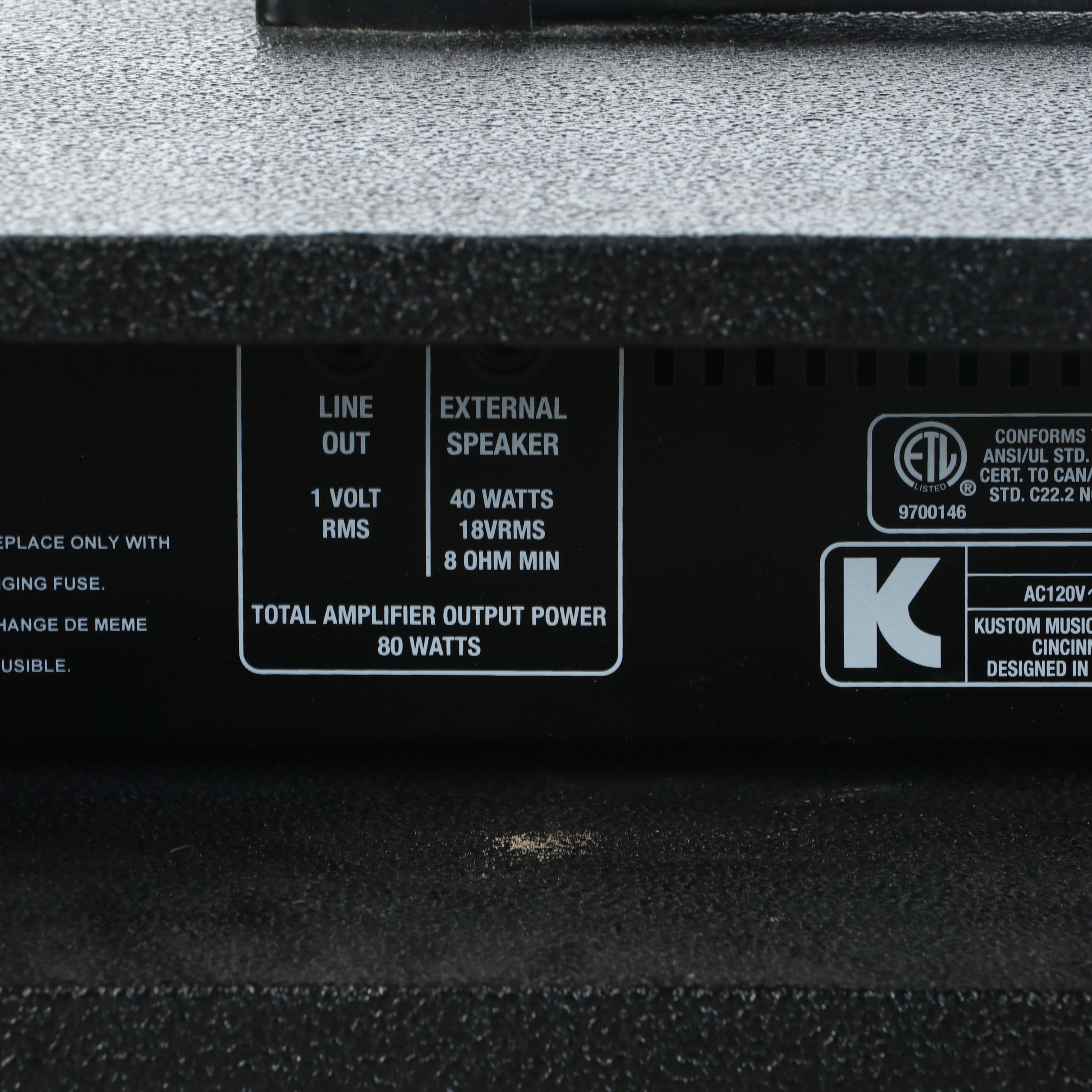 Genz-Benz Intro 50 and Kustom KBA80 MOSFET Bass Amplifiers