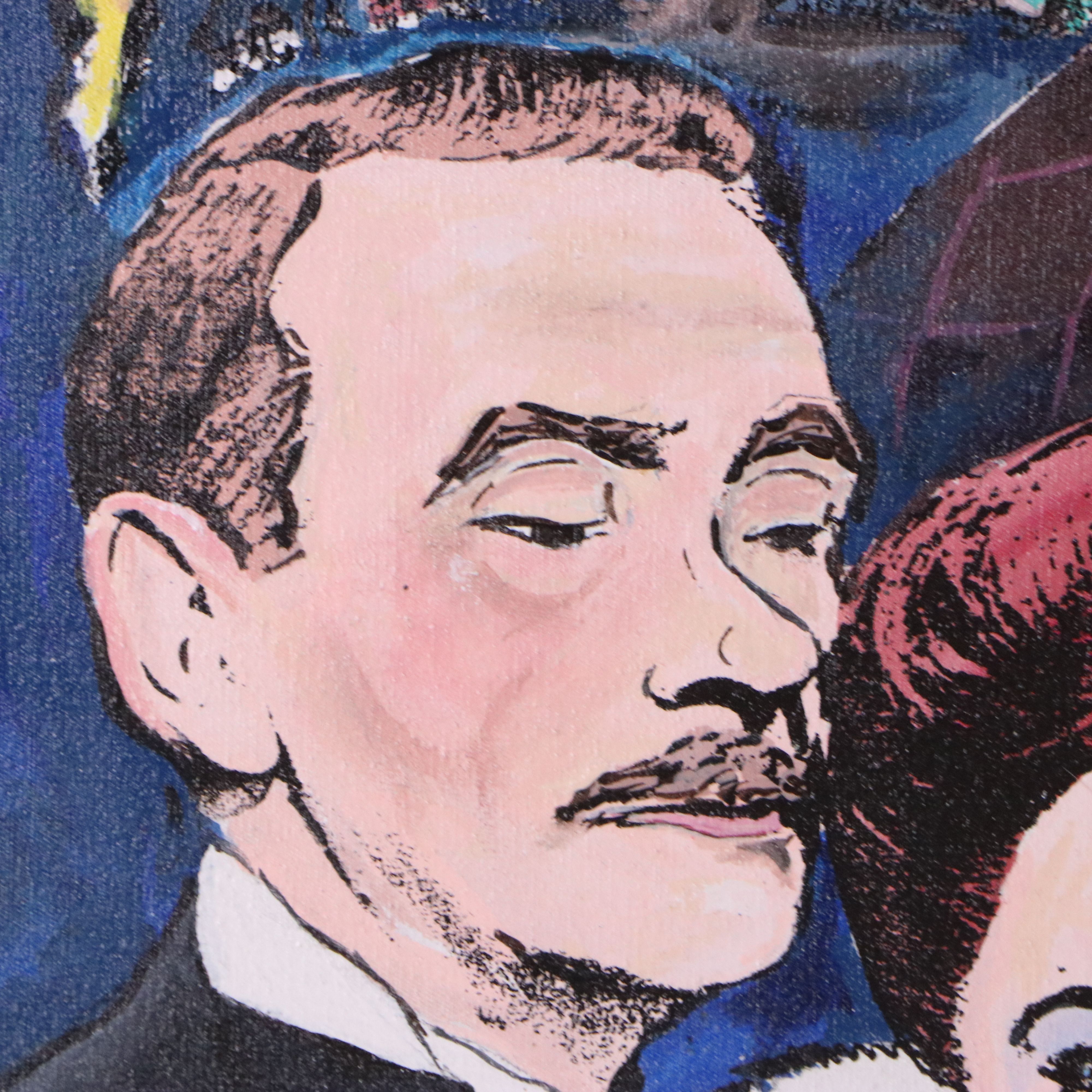 "Titanic" Oil Painting Movie Poster, Late 20th/21st Century