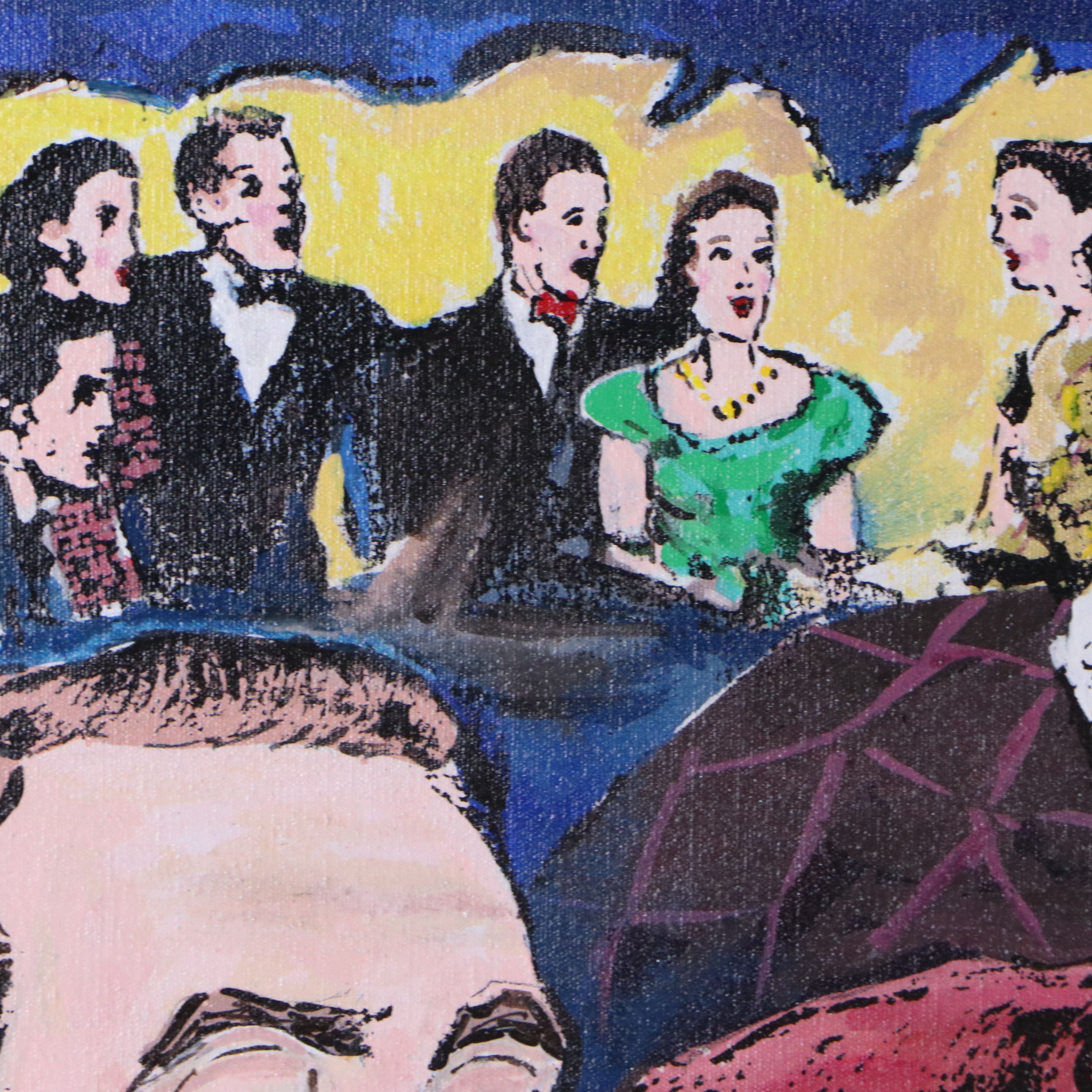 "Titanic" Oil Painting Movie Poster, Late 20th/21st Century