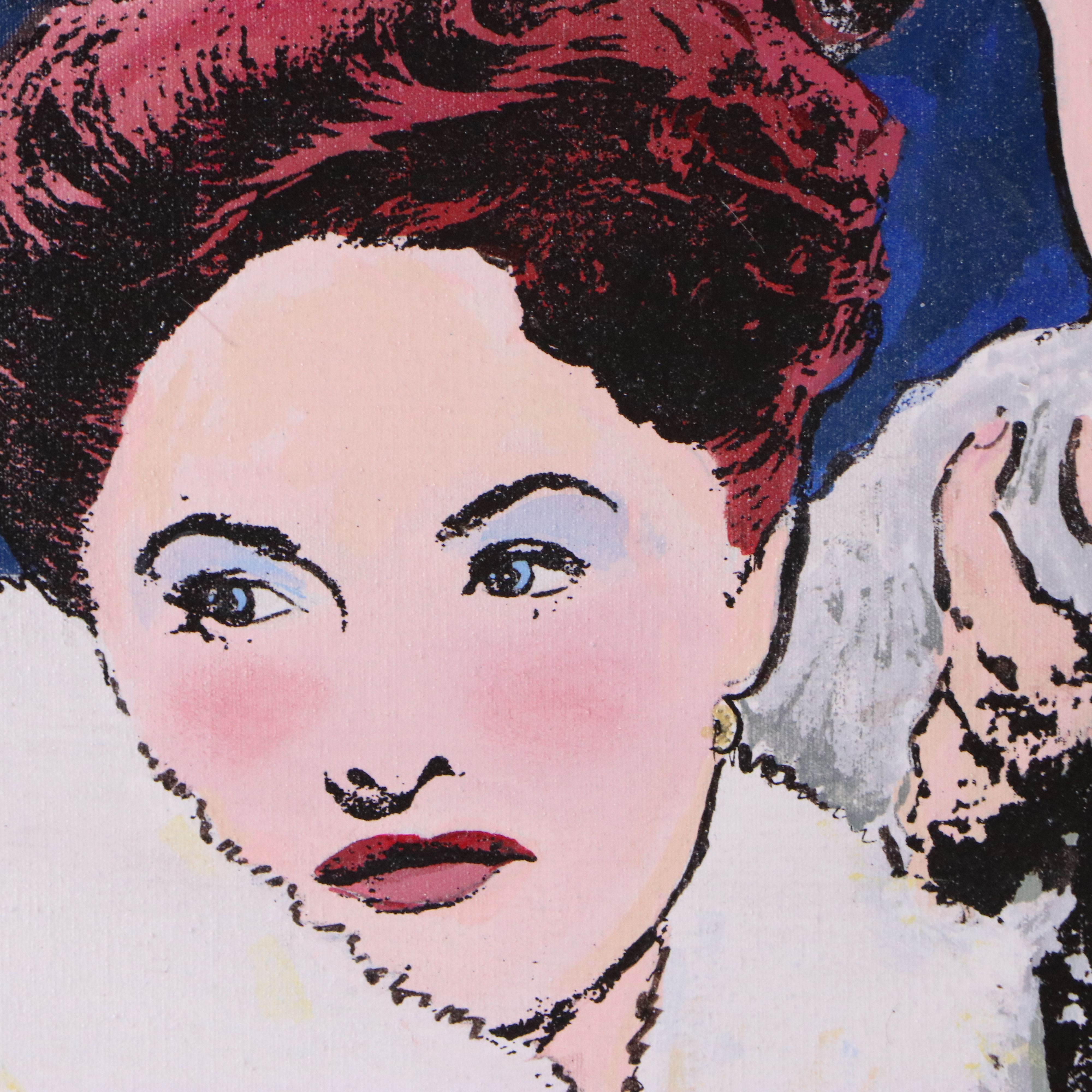 "Titanic" Oil Painting Movie Poster, Late 20th/21st Century