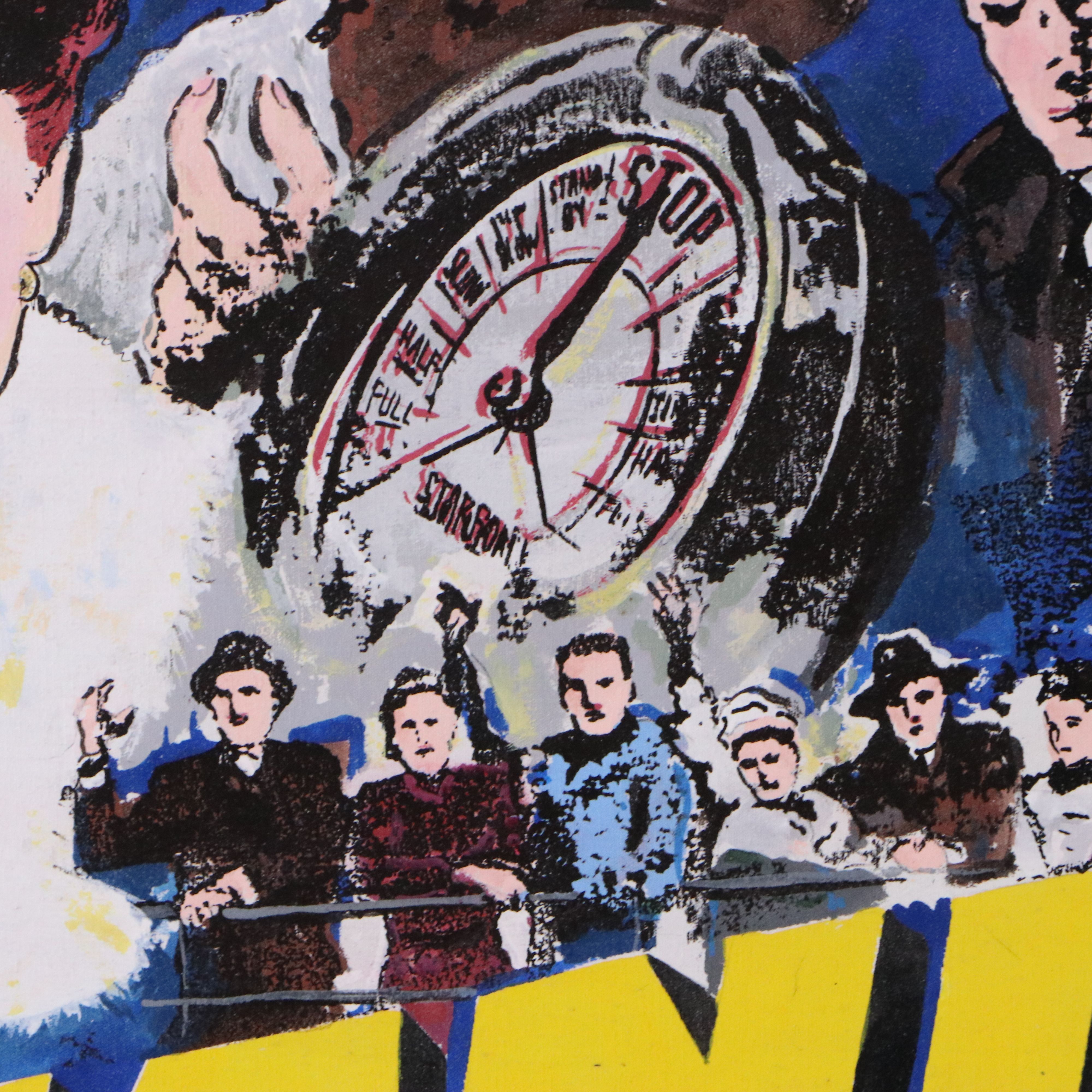 "Titanic" Oil Painting Movie Poster, Late 20th/21st Century