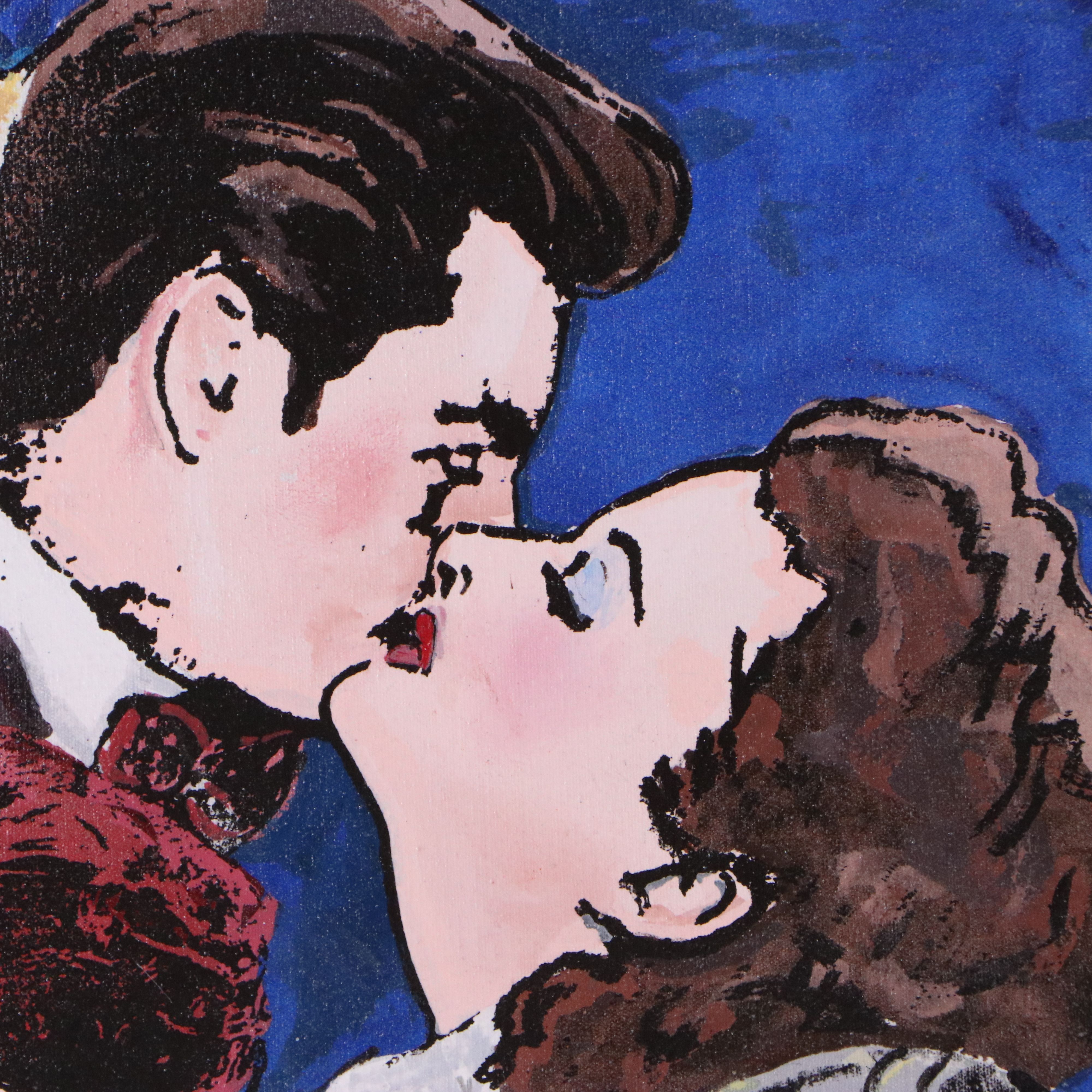 "Titanic" Oil Painting Movie Poster, Late 20th/21st Century