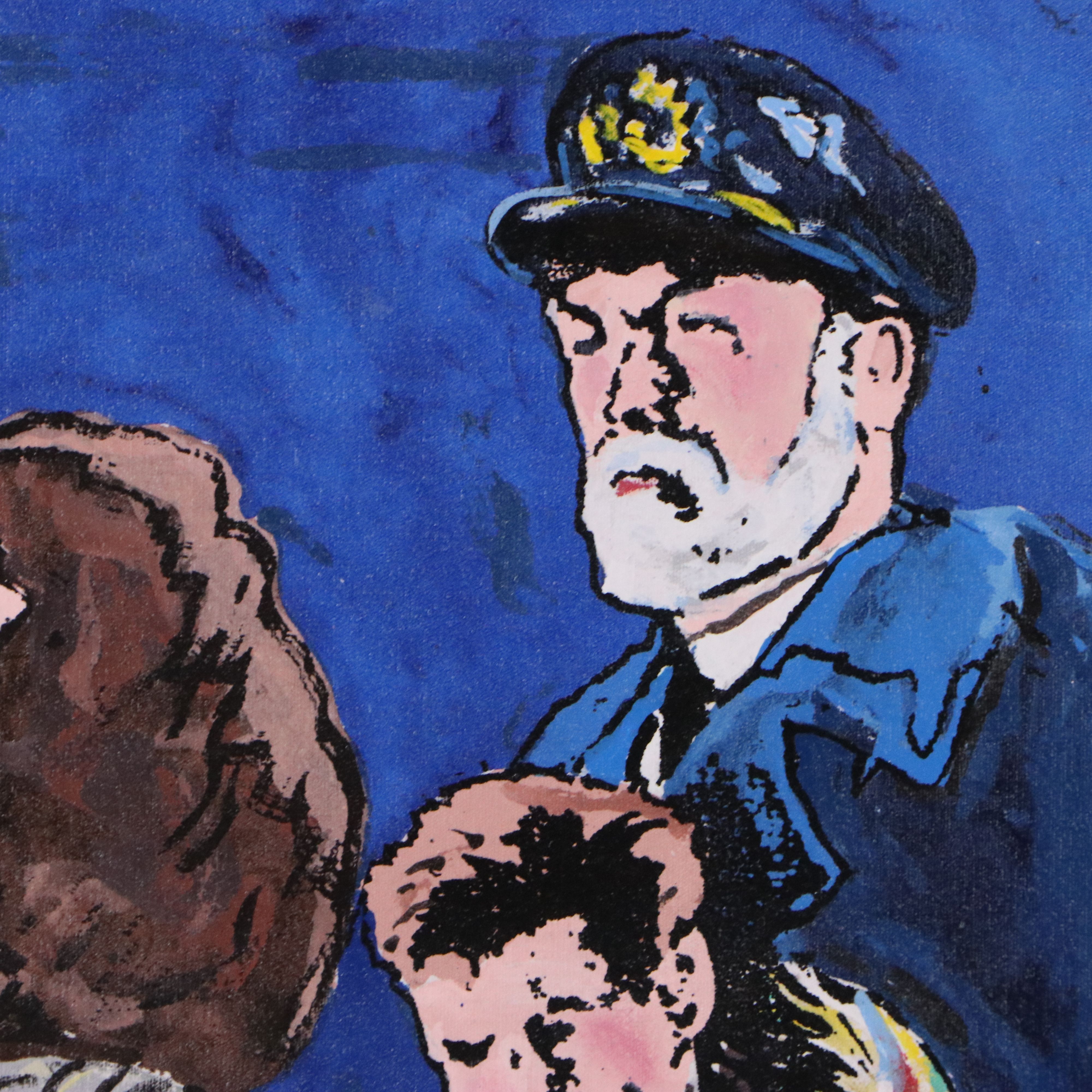 "Titanic" Oil Painting Movie Poster, Late 20th/21st Century