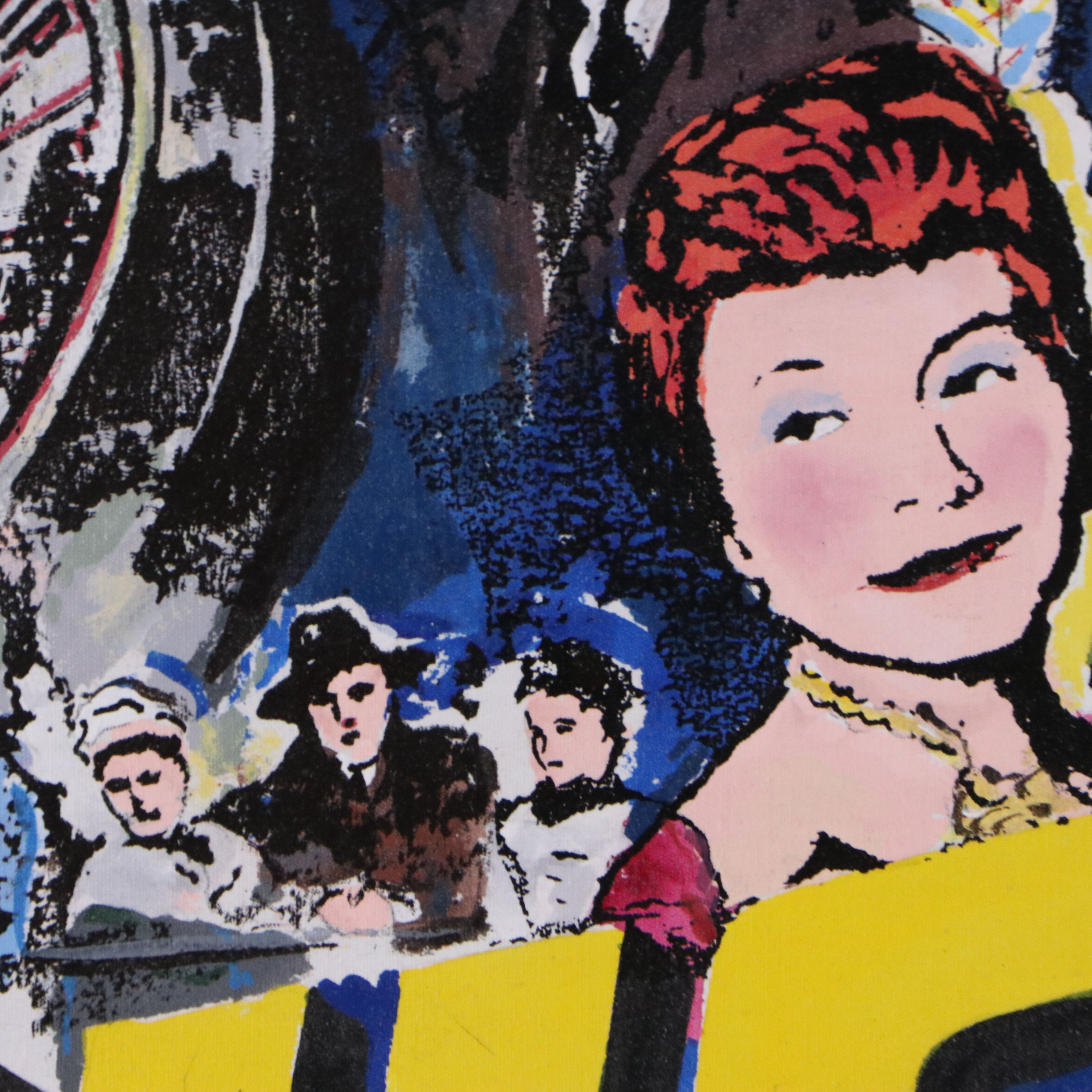 "Titanic" Oil Painting Movie Poster, Late 20th/21st Century