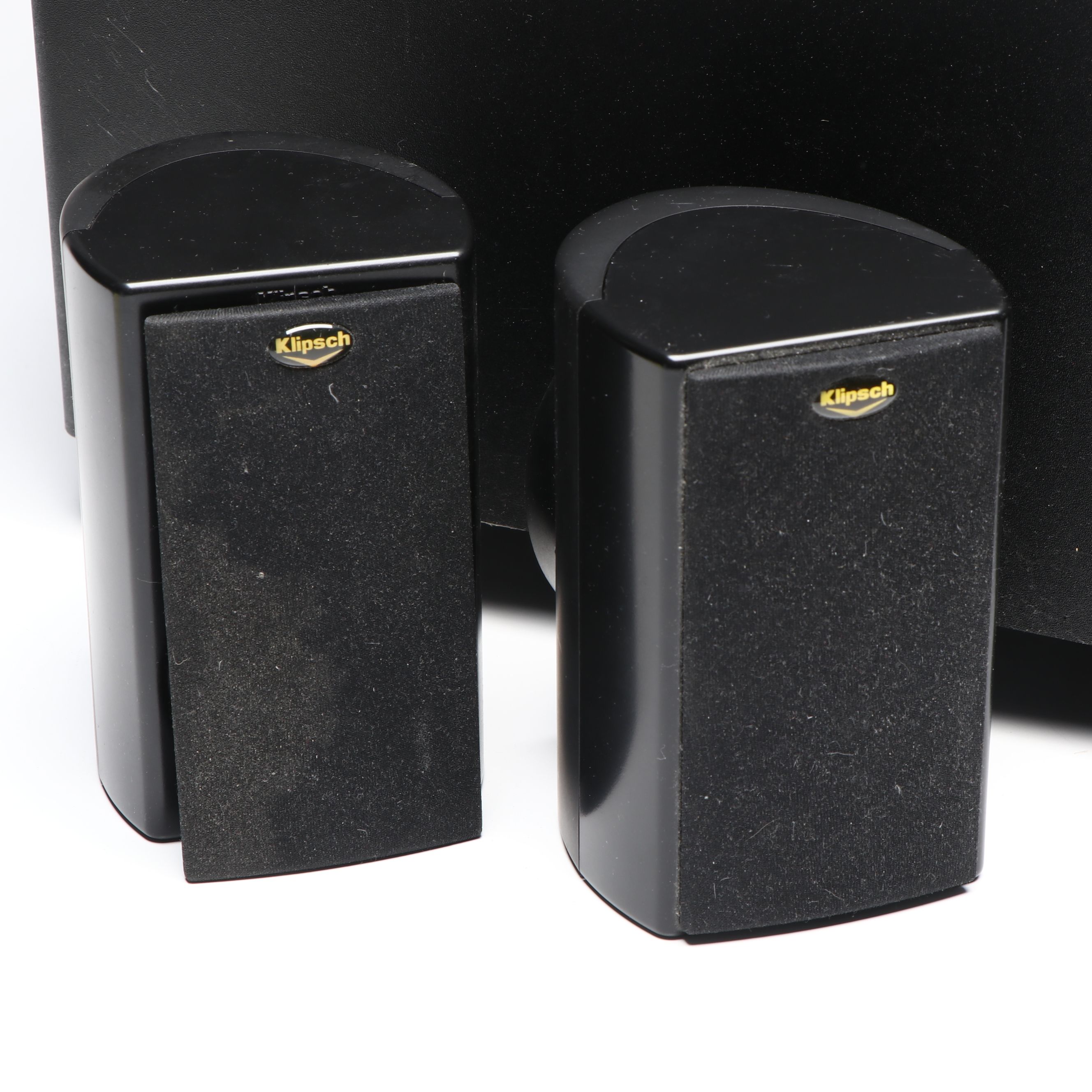 Klipsch Sub 6 Subwoofer and HD Theater 500 Surround Speakers