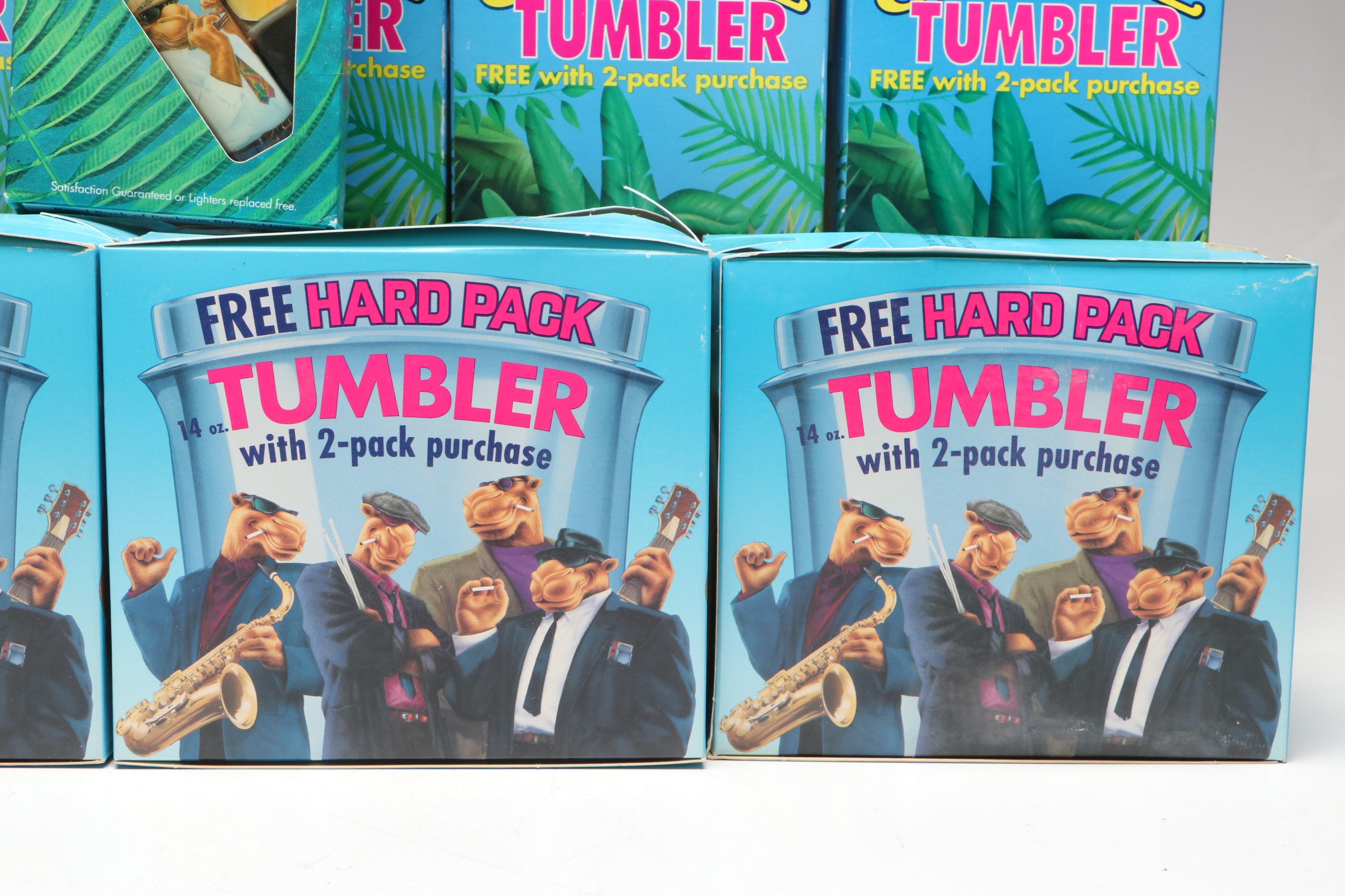 Camel Tumblers, Coolers, Ashtray and More Vintage Advertising Memorabilia