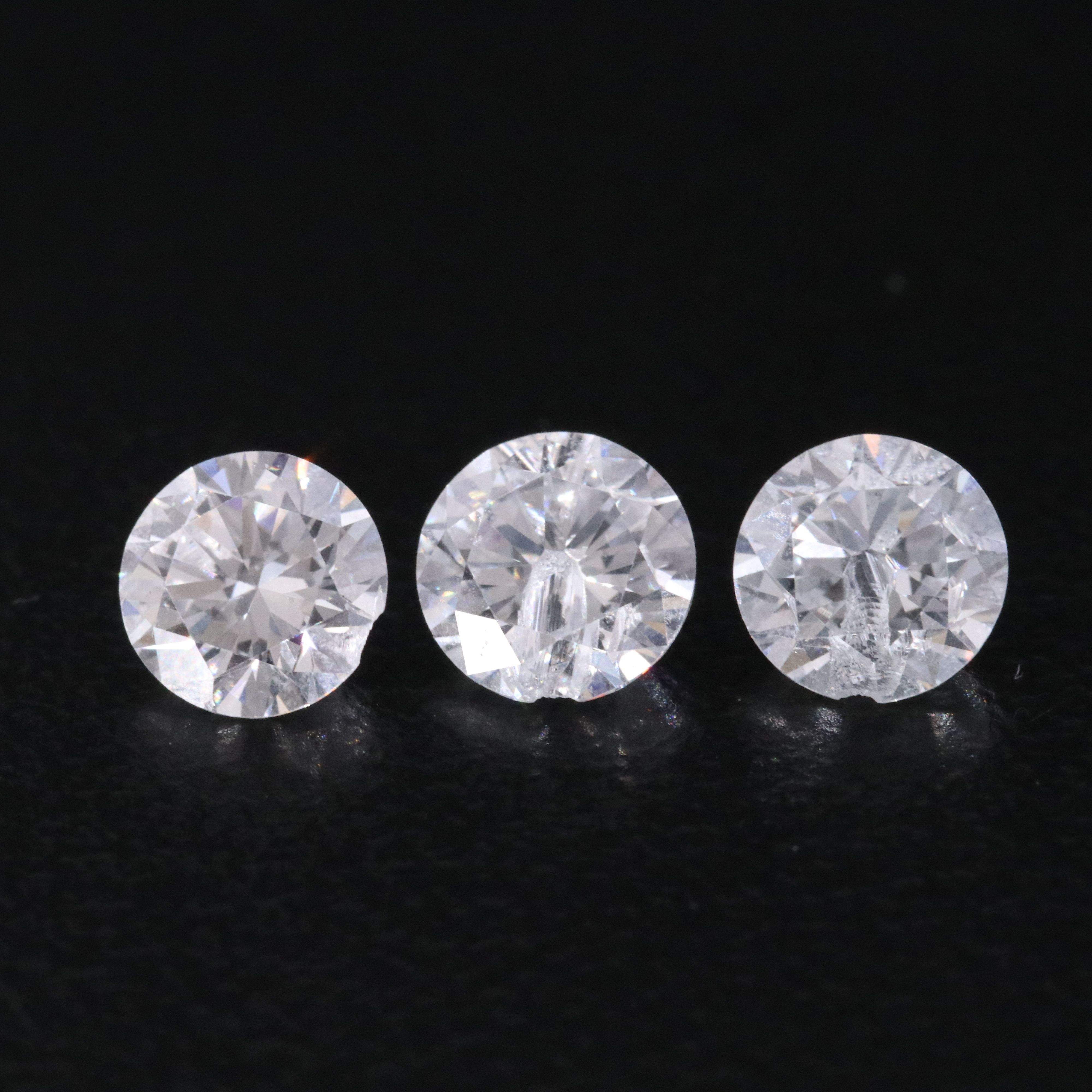 Loose 1.50 CTW Lab Grown Diamonds