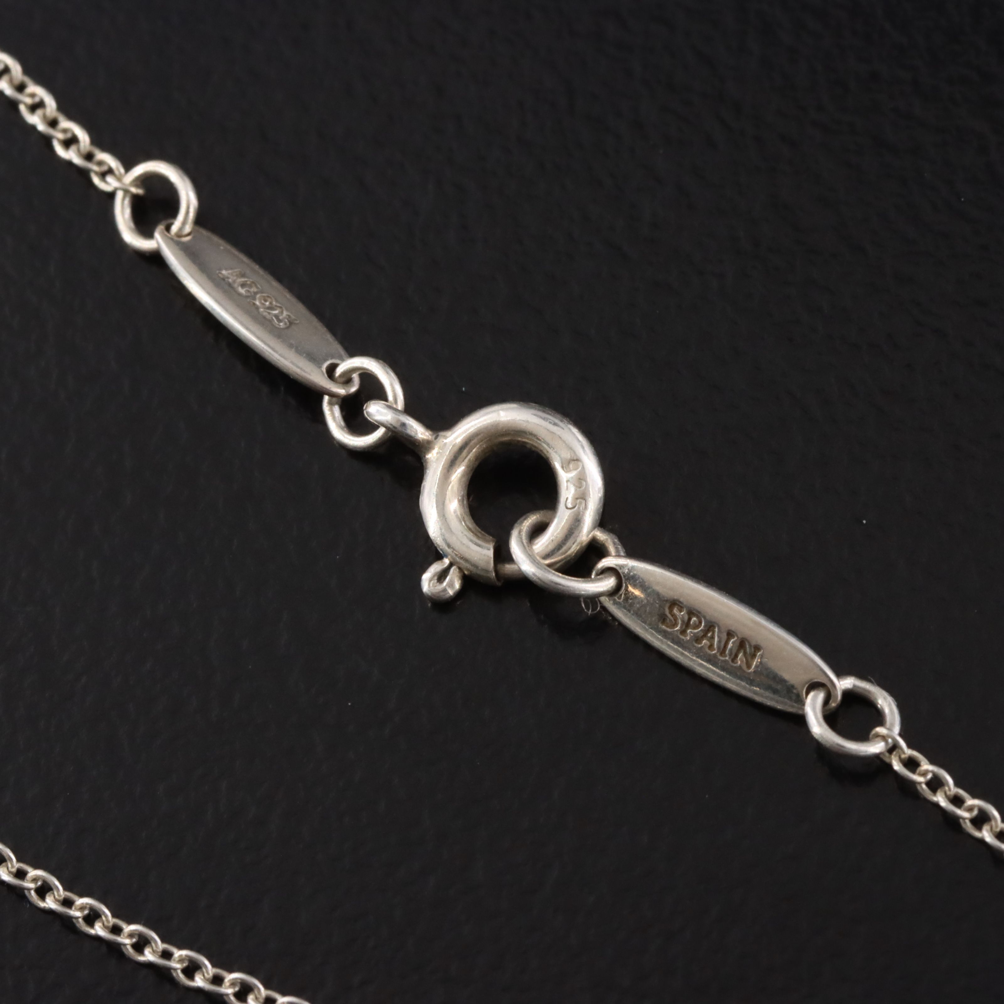 Elsa Peretti for Tiffany & Co. Sterling Open Heart Pendant Necklace