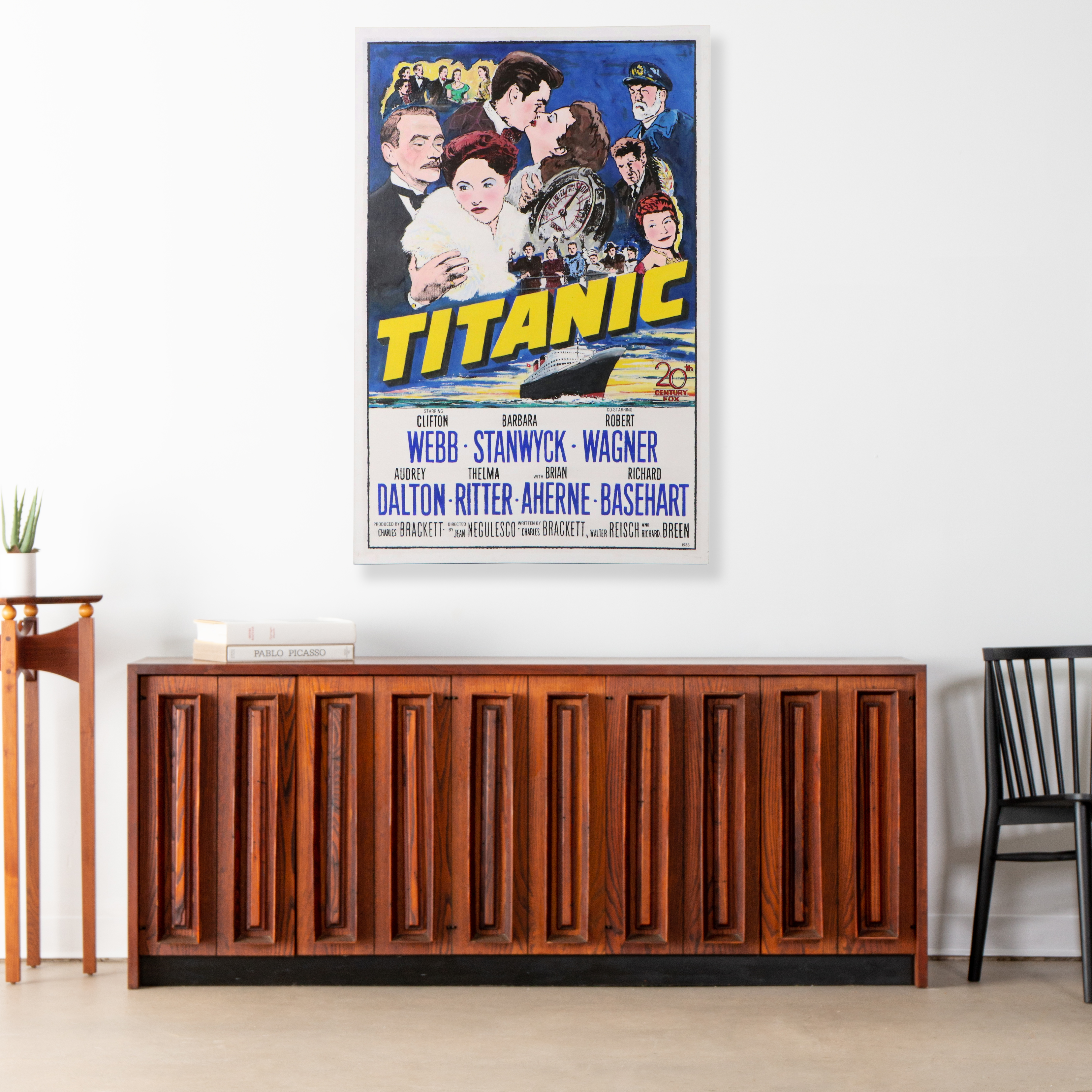 "Titanic" Oil Painting Movie Poster, Late 20th/21st Century