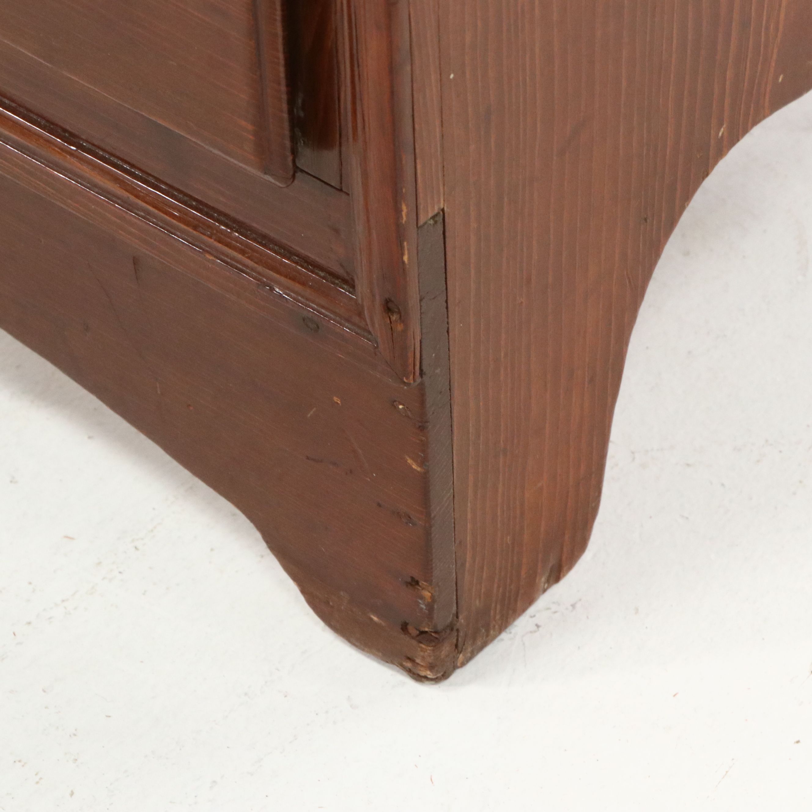 American Federal Painted Pine Mule Chest, Early 19th Century