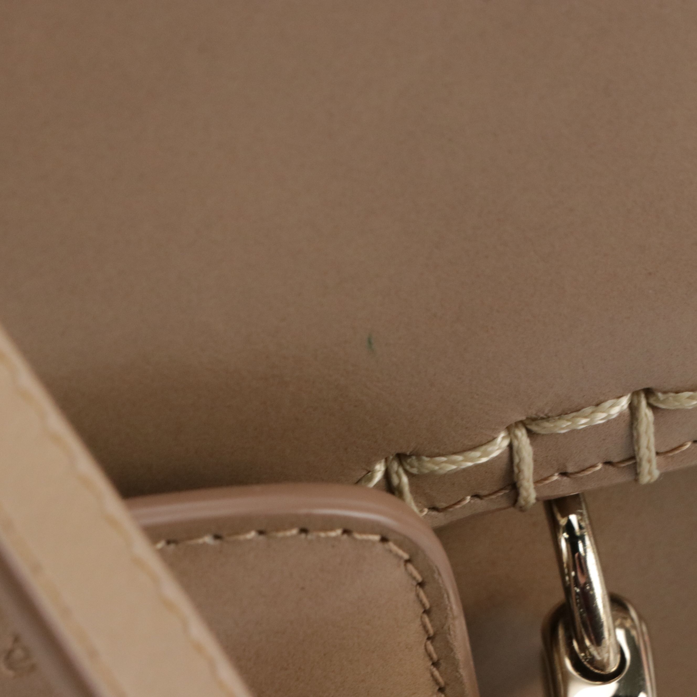 Chloe Kattie Whipstitch Crossbody Bag in Calfskin Leather