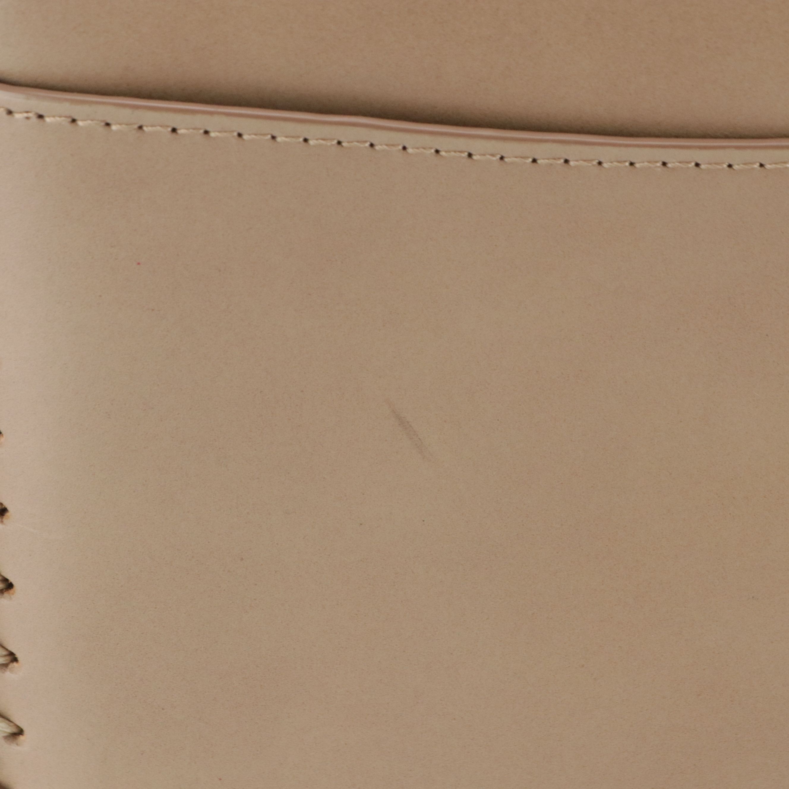 Chloe Kattie Whipstitch Crossbody Bag in Calfskin Leather