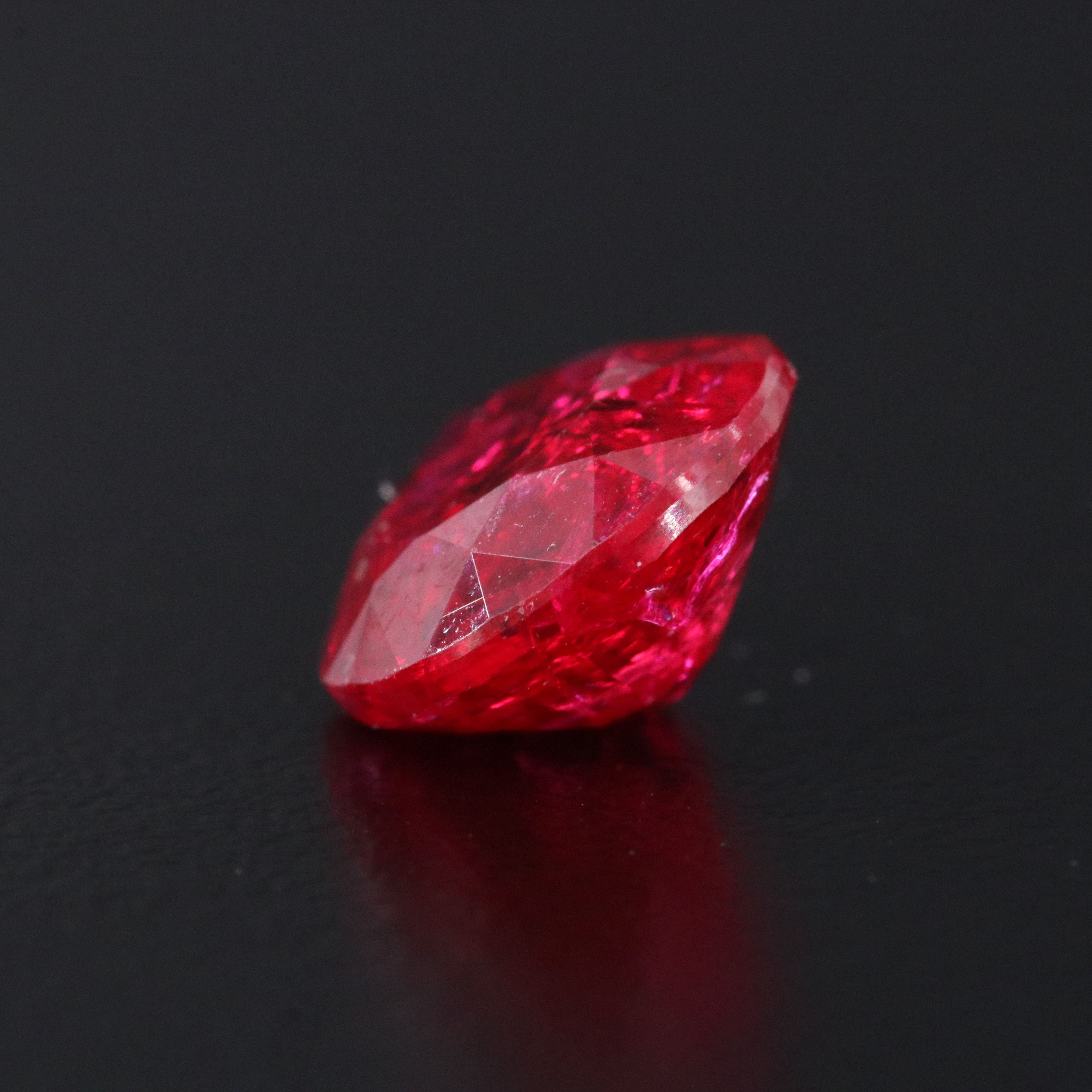 Loose 6.03 CT Lab Grown Ruby